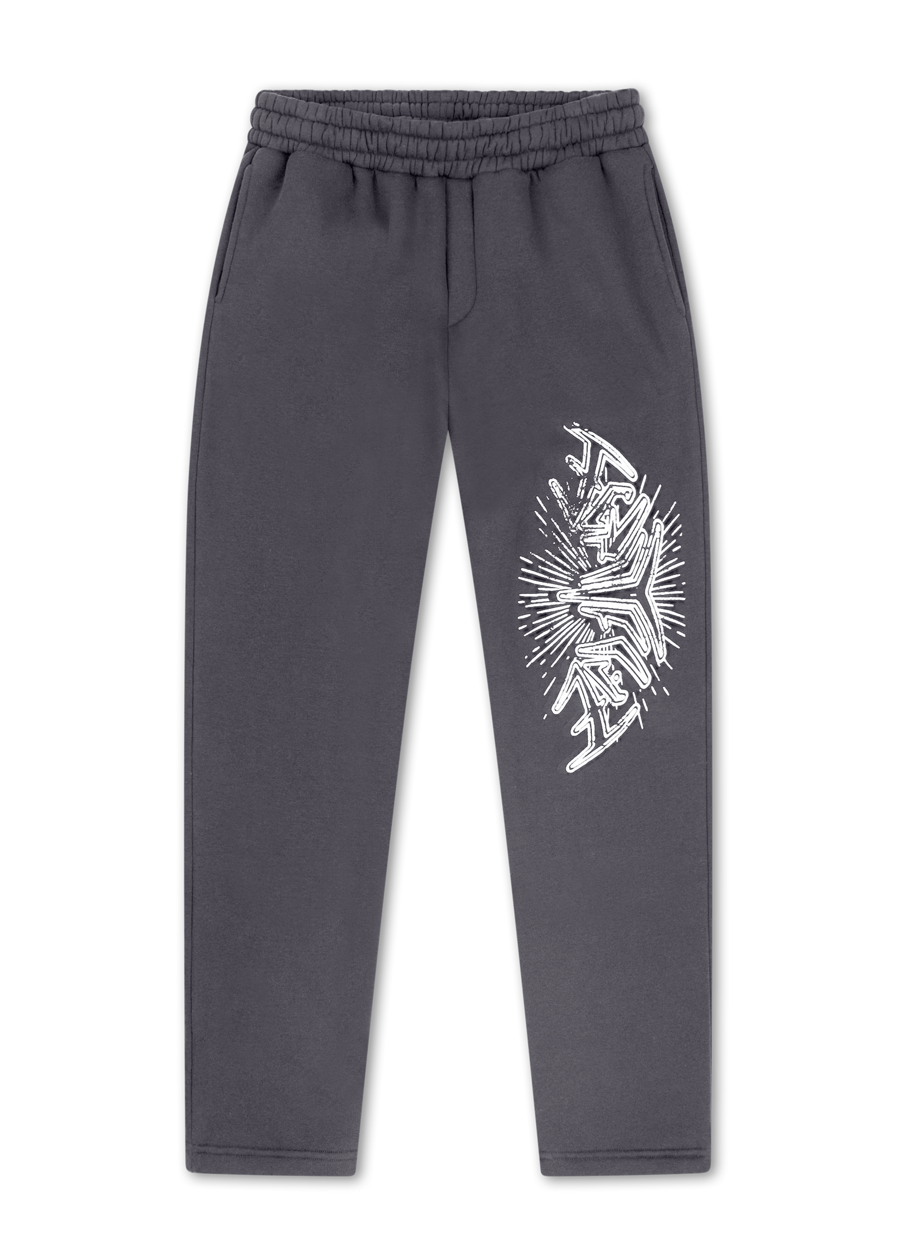 RECORDS SWEATPANTS DARK GREY