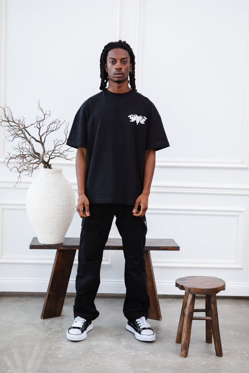 FORTYFIVE LOGO SHIRT BLACK 45KEYS