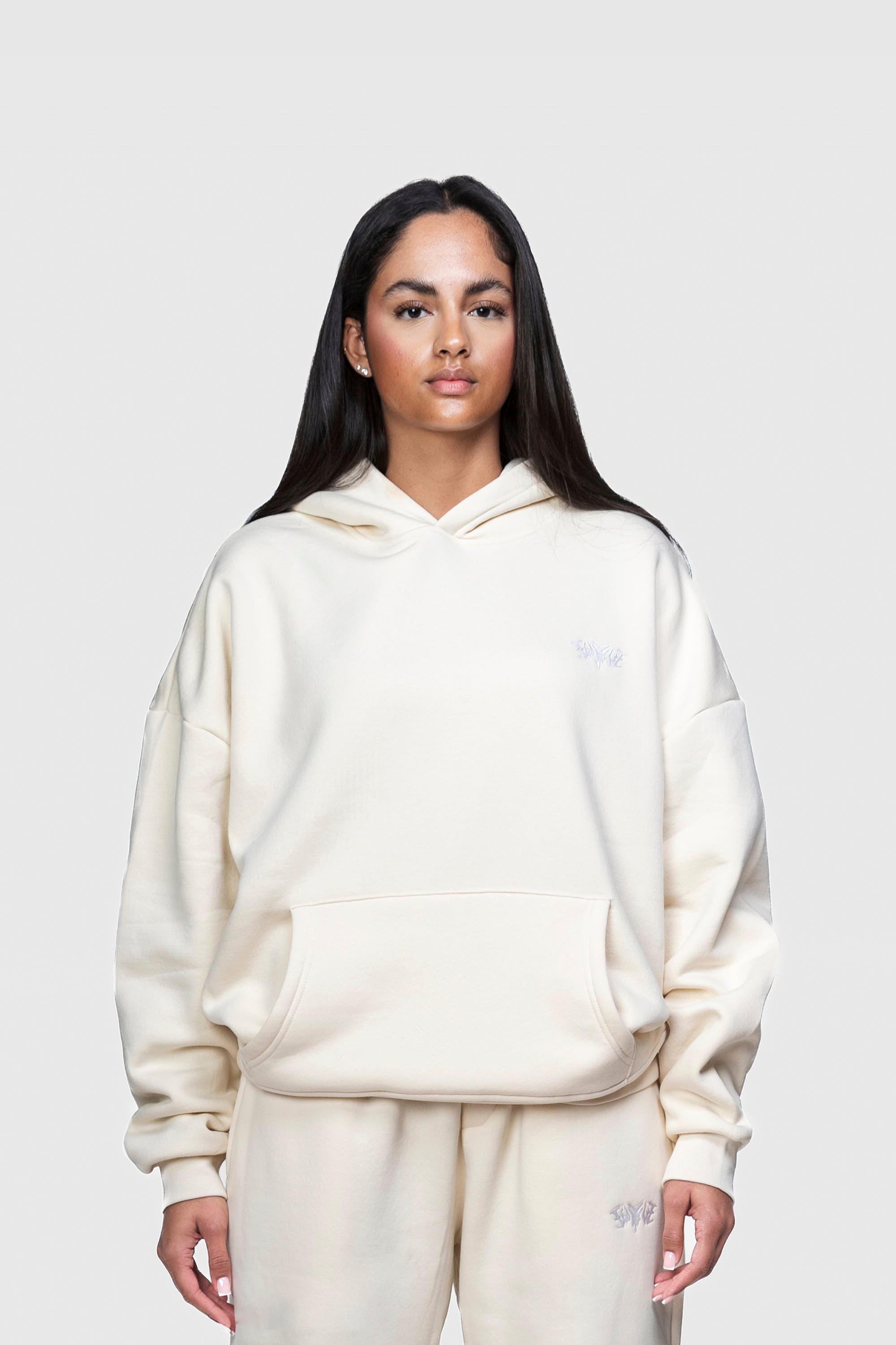 BASIC HOODIE CREME