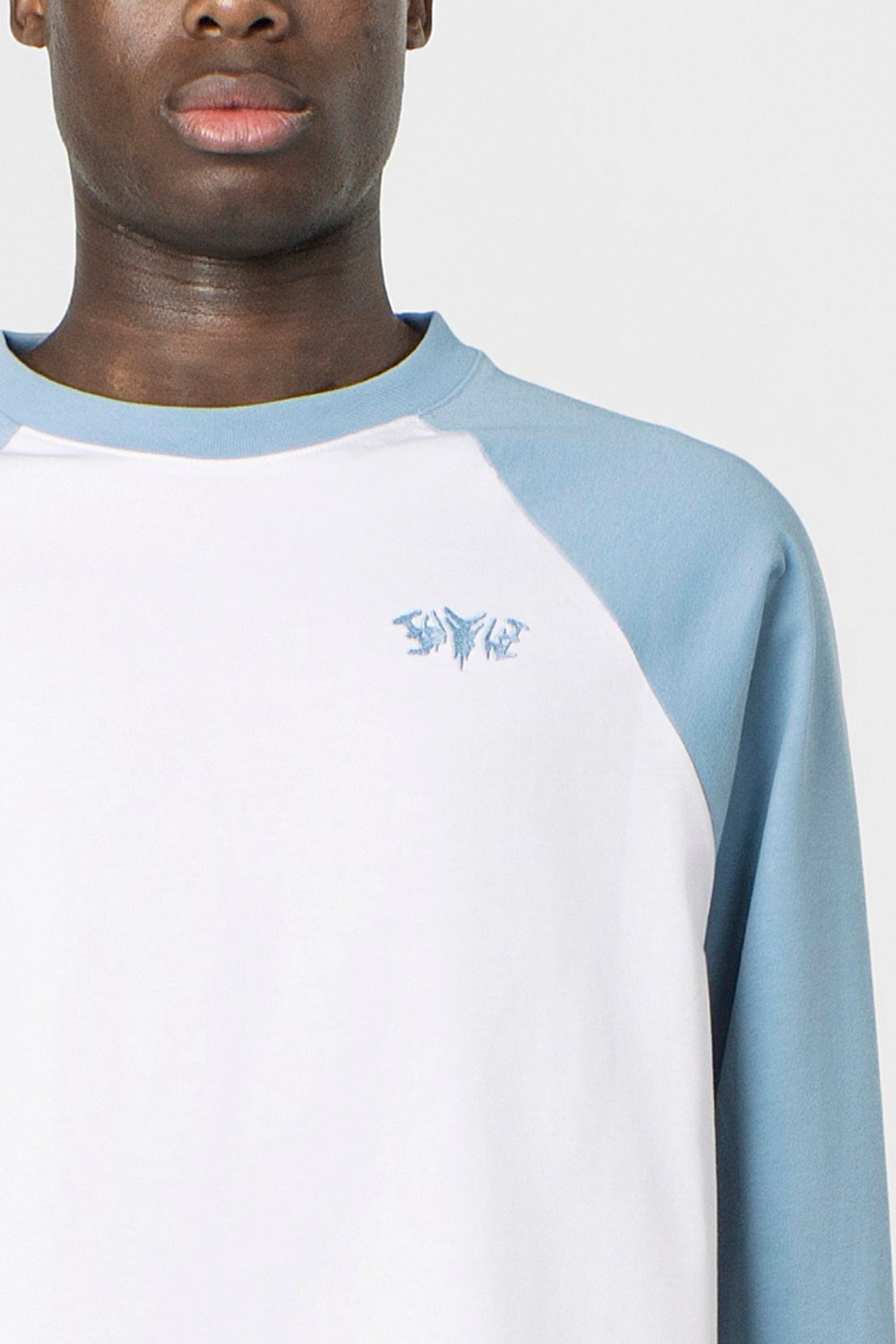 RAGLAN LONGSLEEVE BABYBLUE