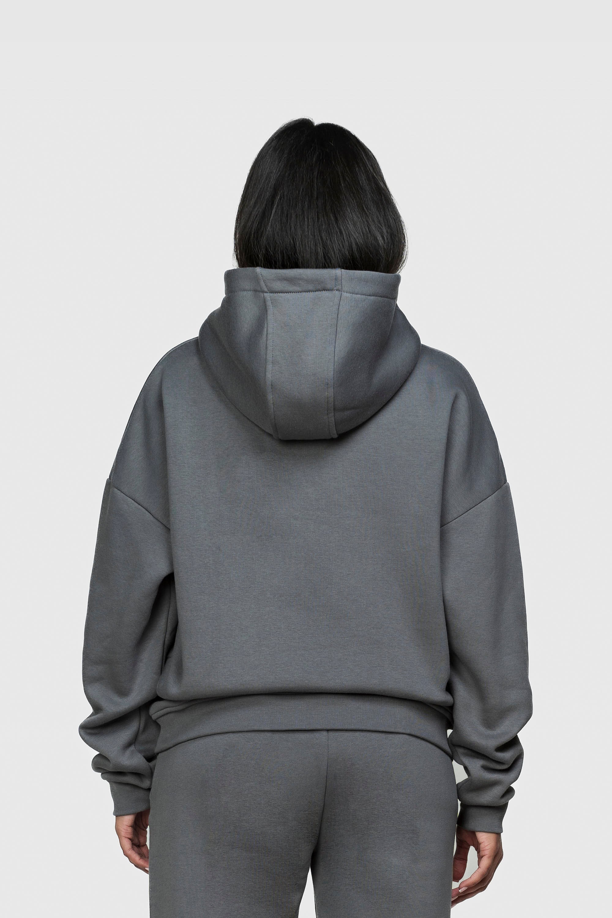 BASIC HOODIE ANTHRAZIT