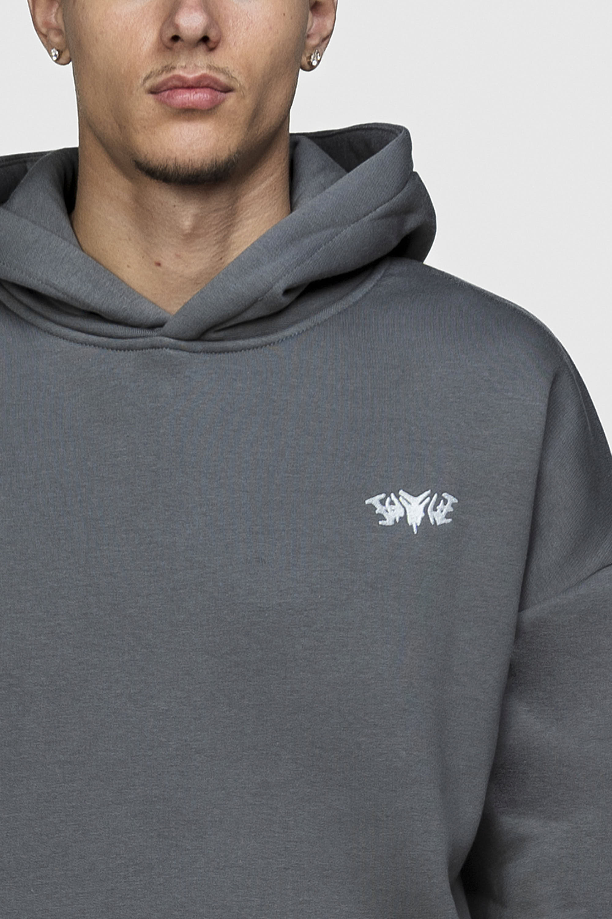 BASIC HOODIE ANTHRAZIT