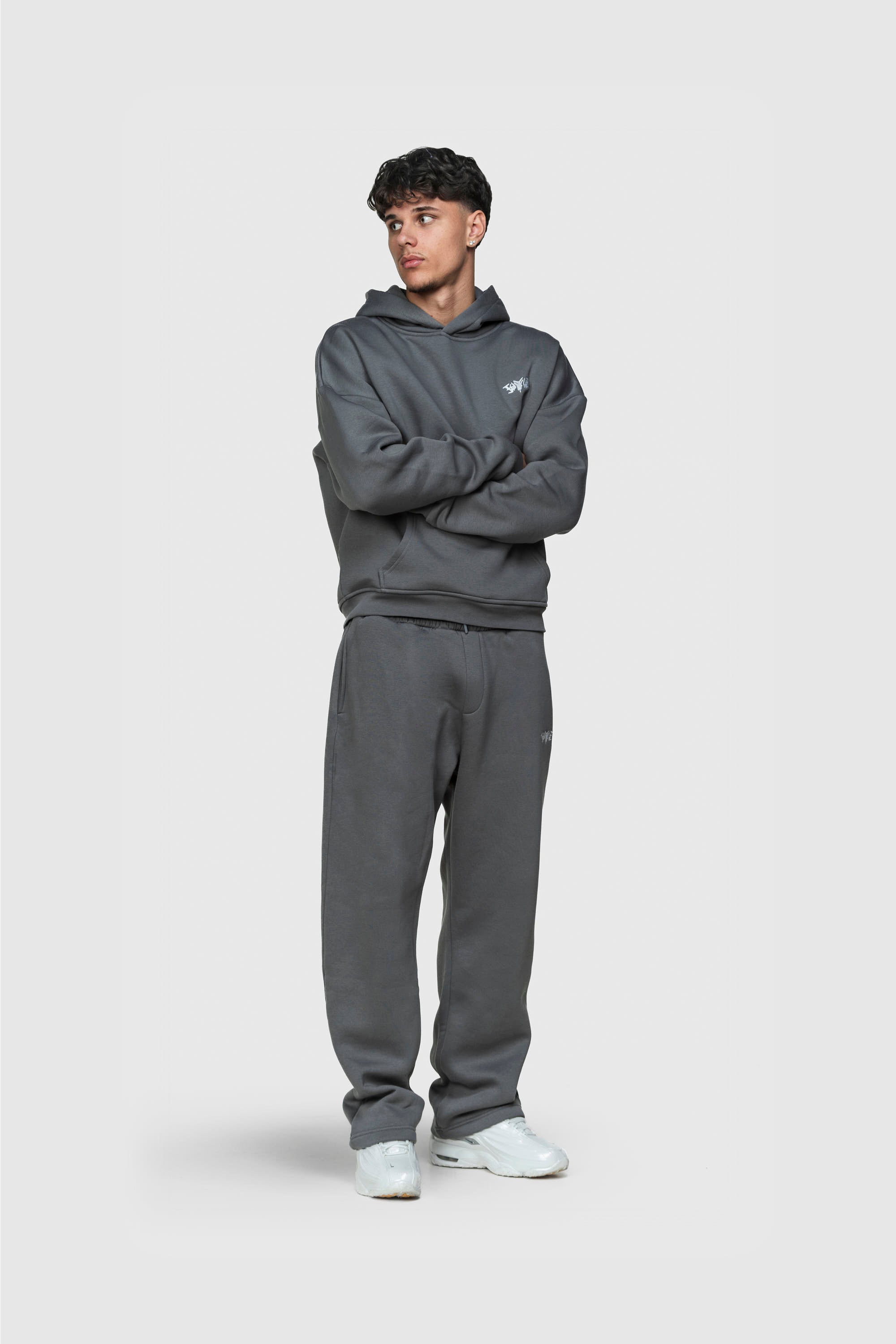 BASIC HOODIE ANTHRAZIT