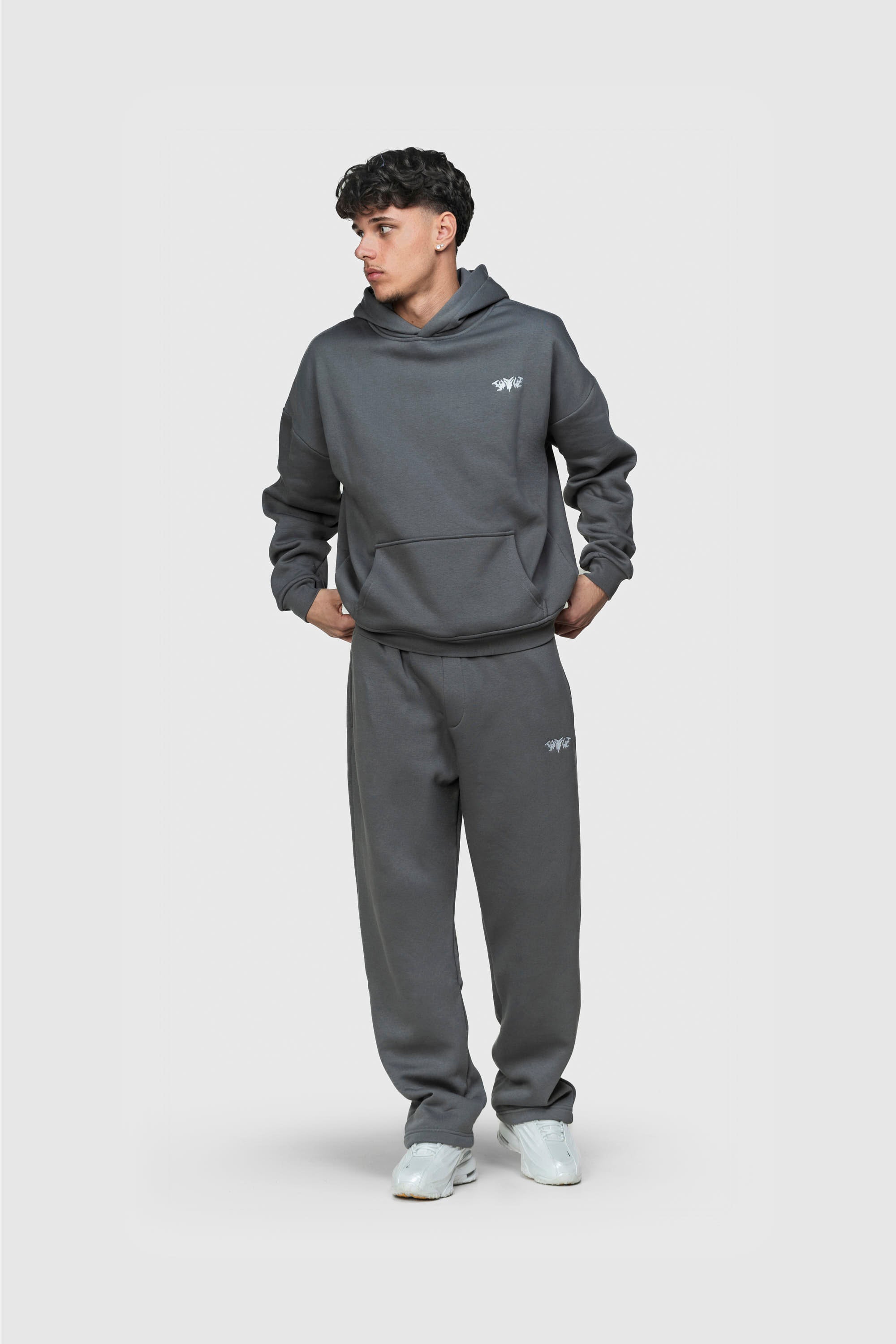 BASIC HOODIE ANTHRAZIT