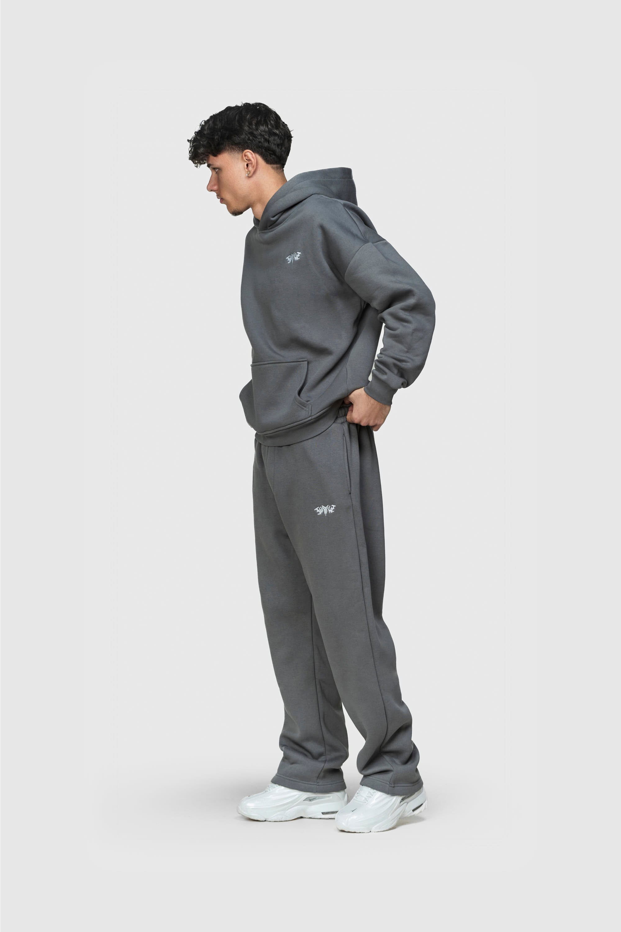 BASIC HOODIE ANTHRAZIT