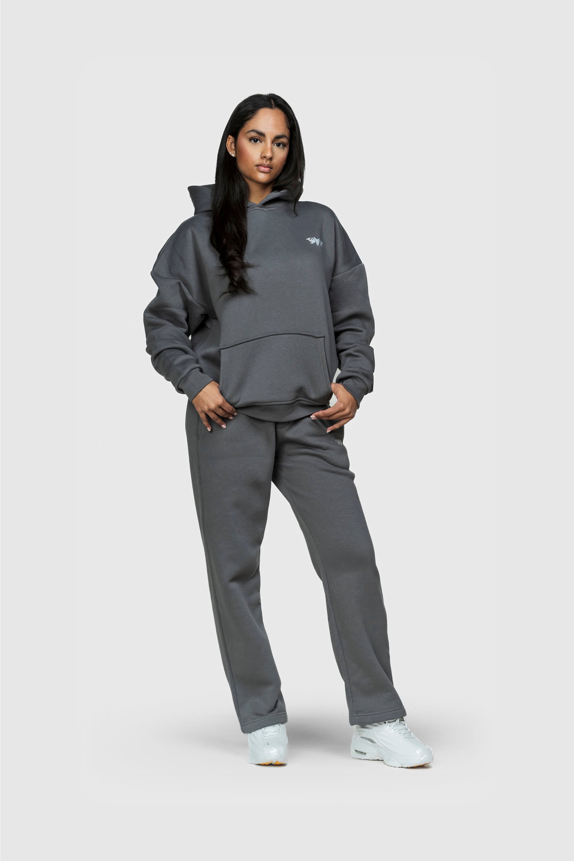 BASIC HOODIE ANTHRAZIT