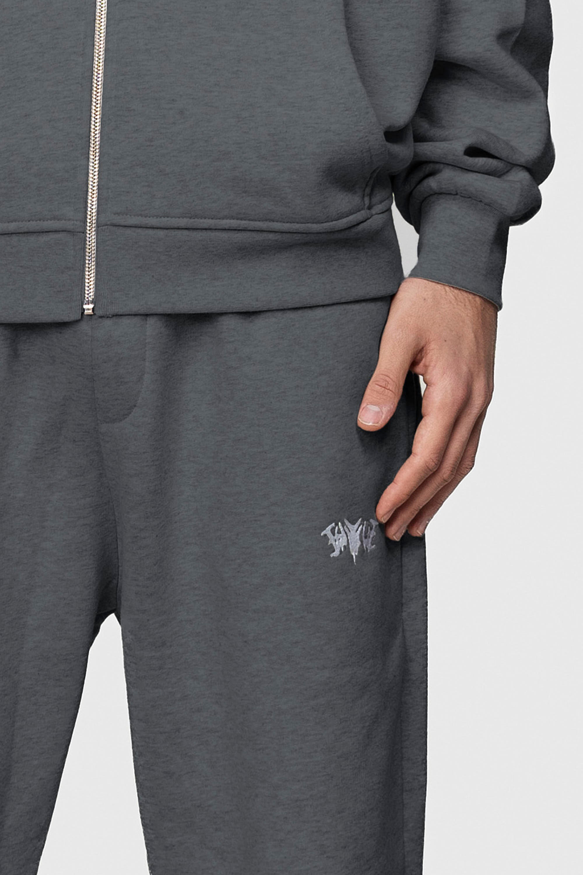 BASIC SWEATPANTS ANTHRAZIT