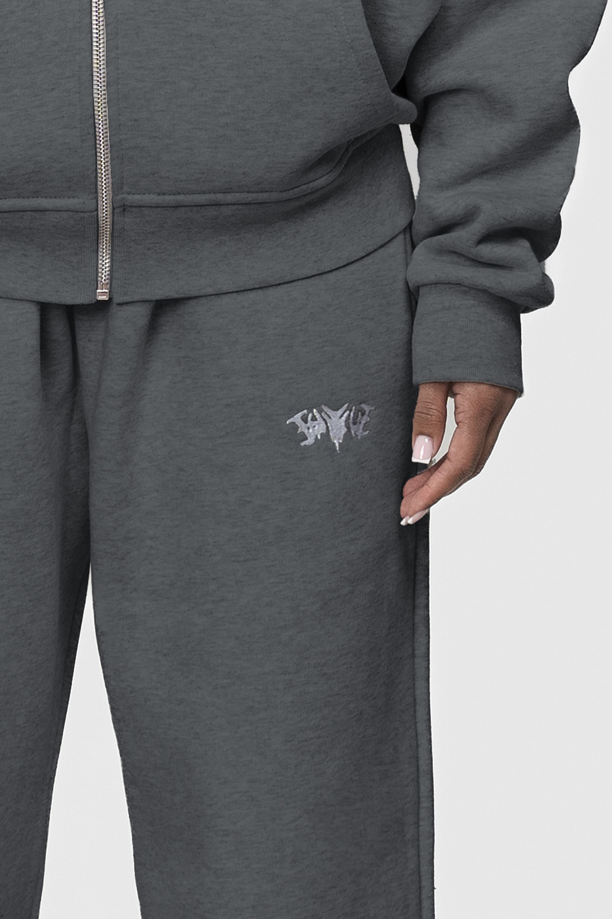 BASIC SWEATPANTS ANTHRAZIT