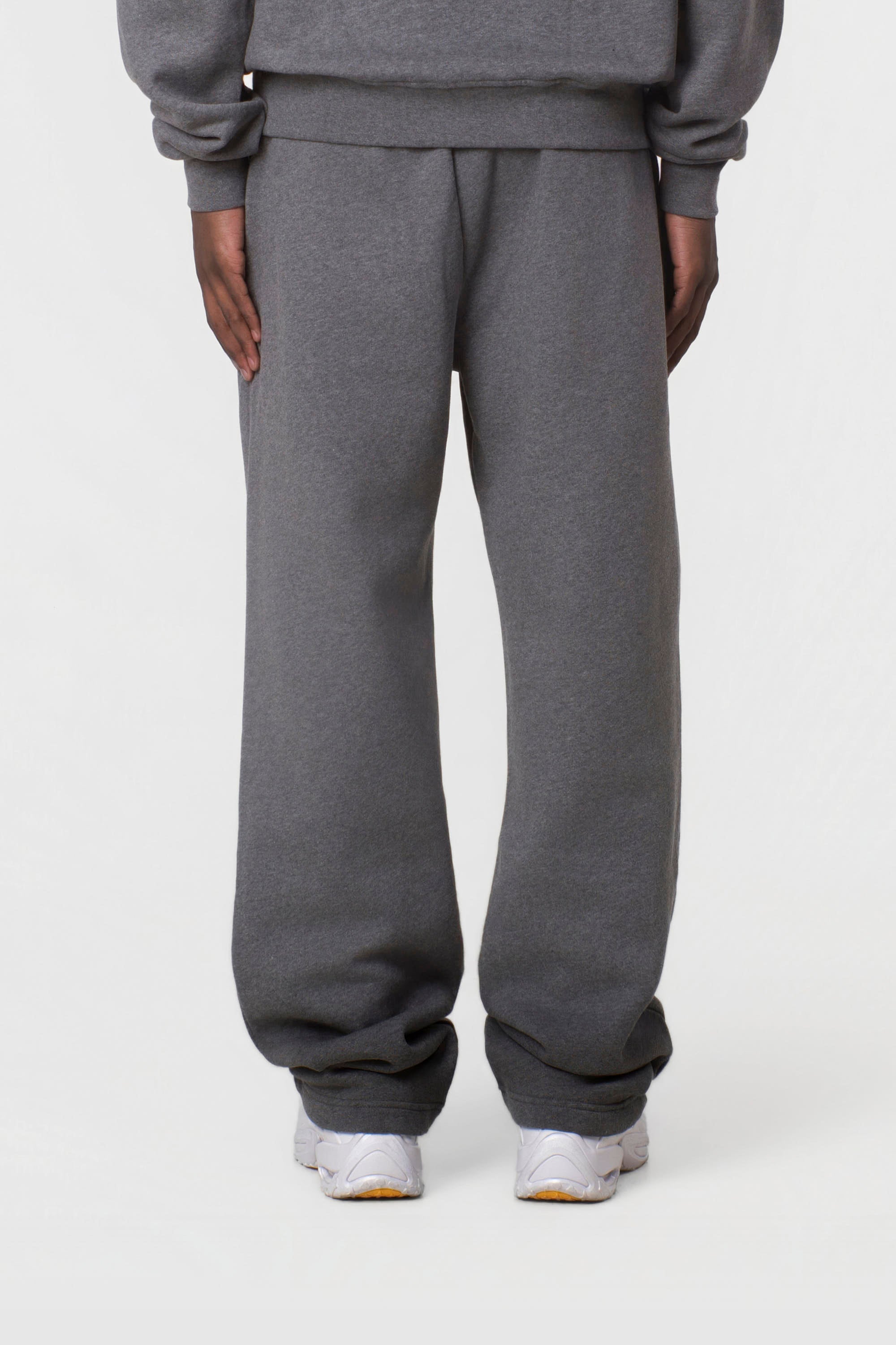 BASIC SWEATPANTS DARK GREY MELANGE
