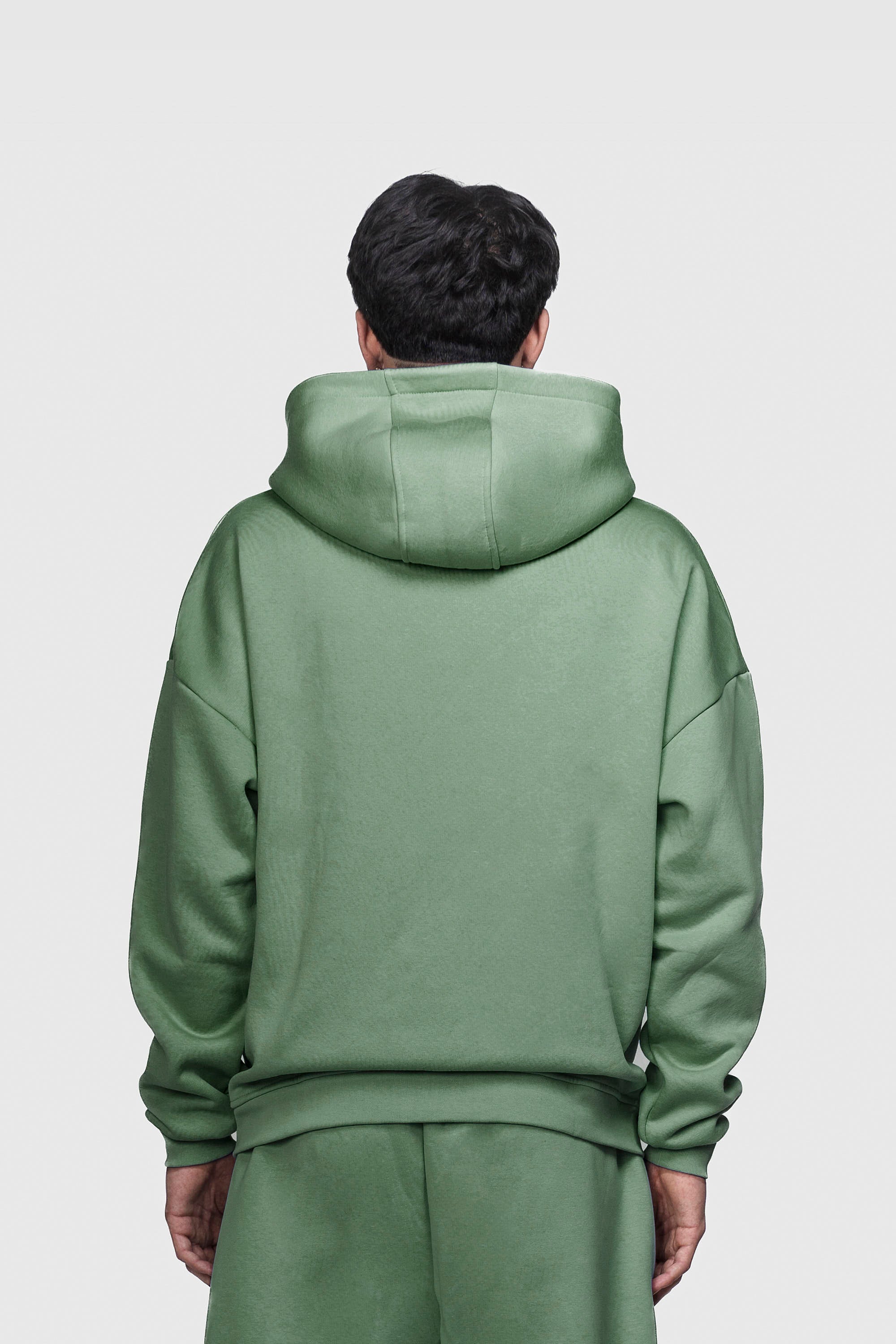 BASIC HOODIE EMERALD GREEN