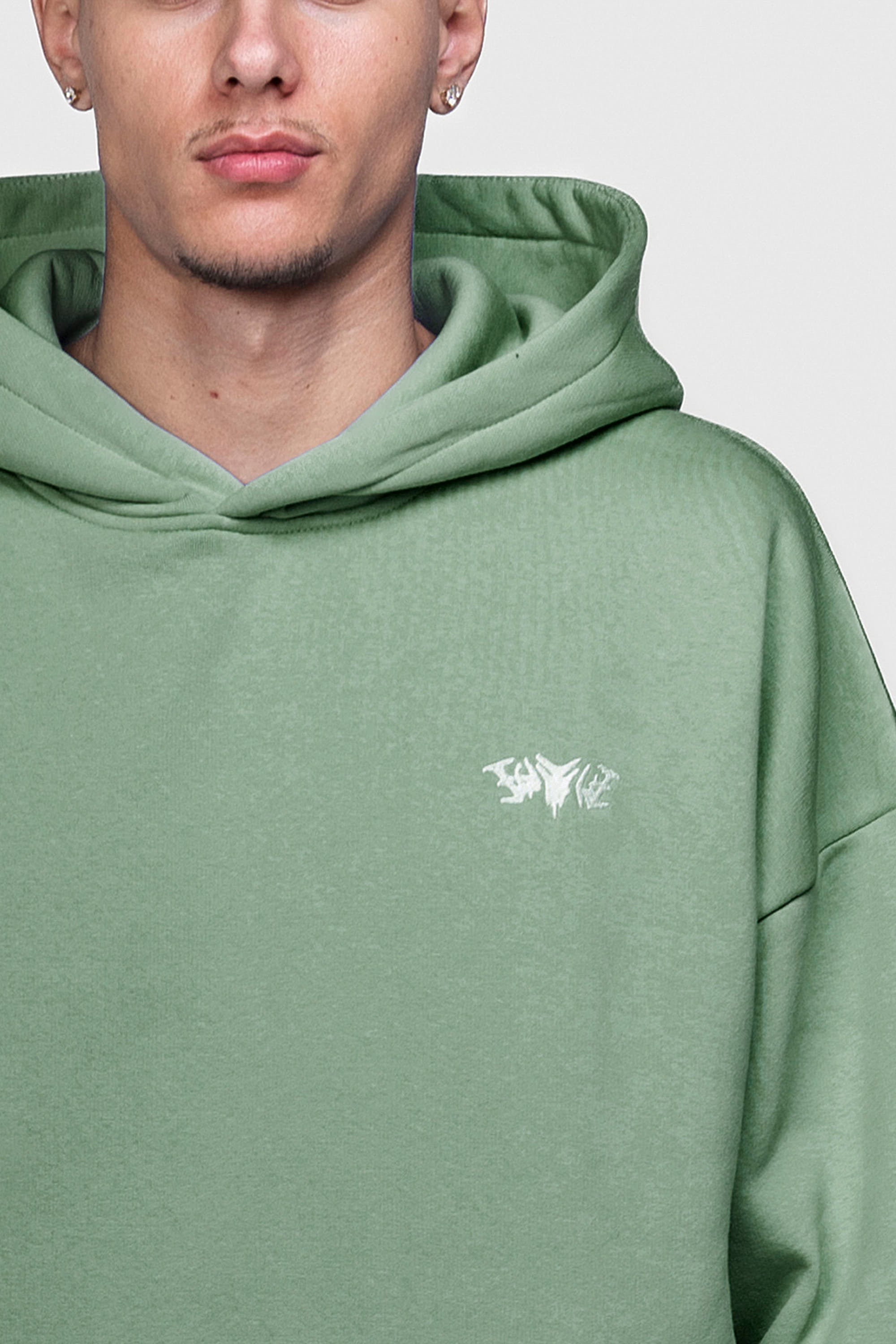 BASIC HOODIE EMERALD GREEN