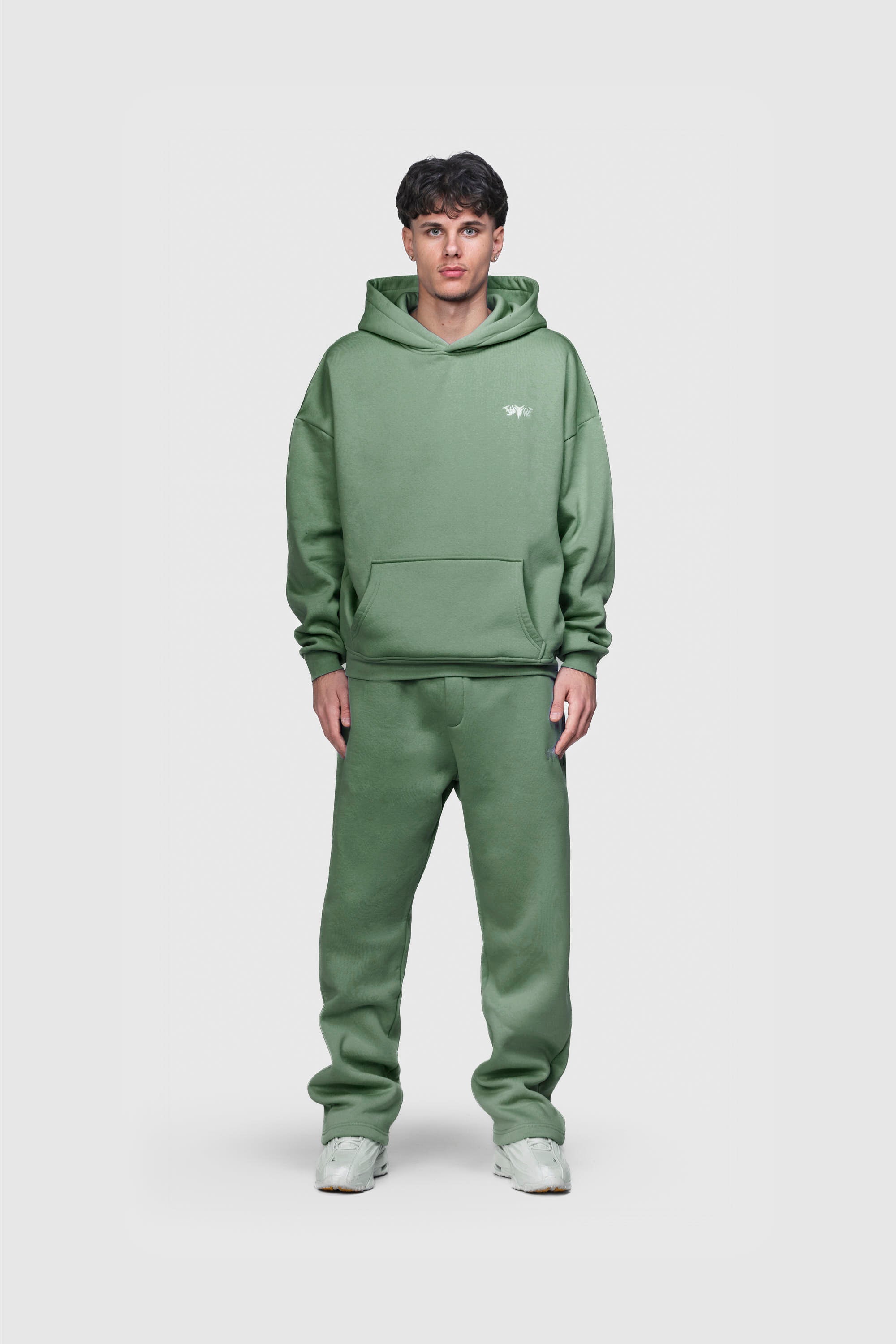 BASIC HOODIE EMERALD GREEN