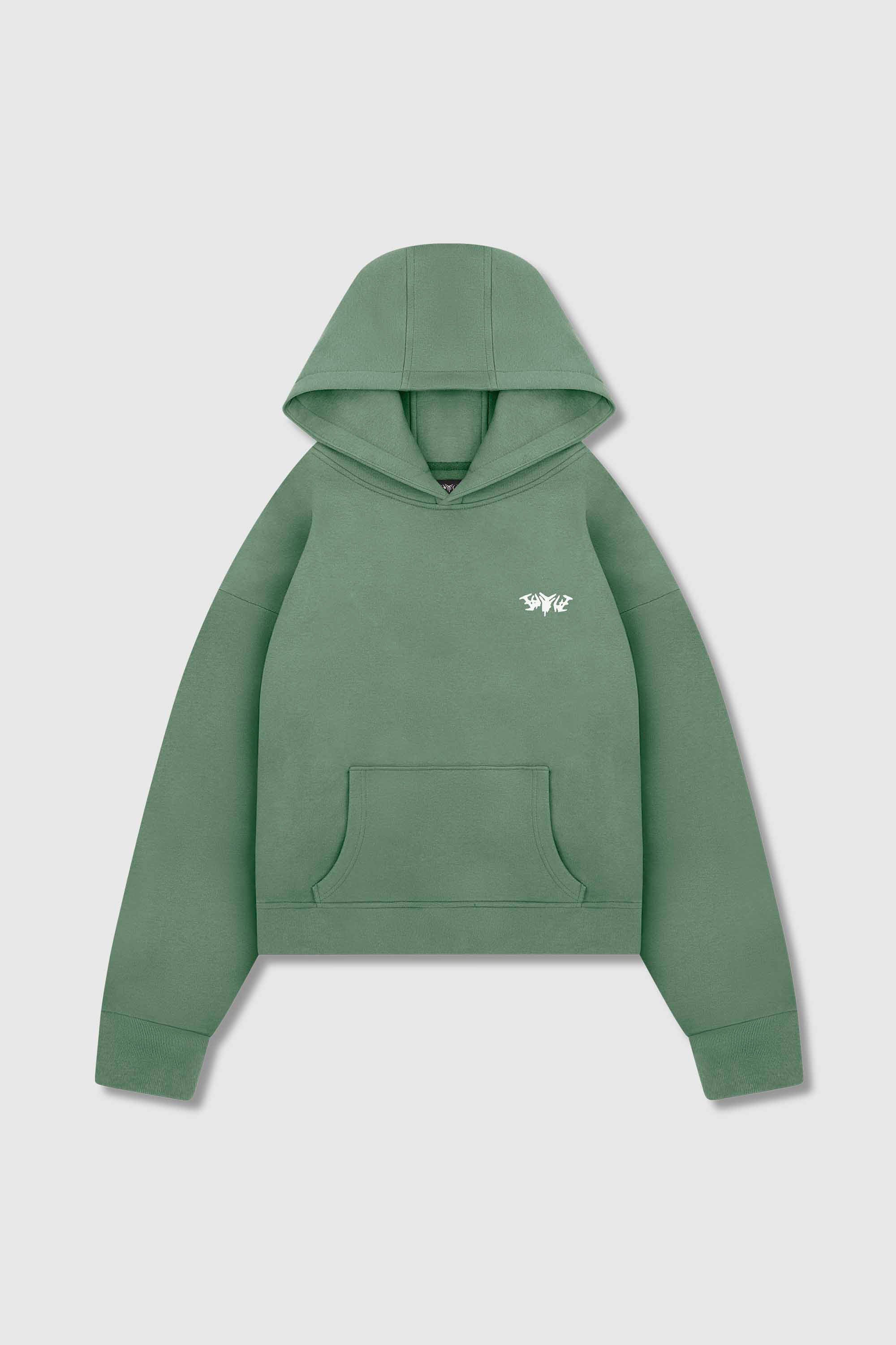 BASIC HOODIE EMERALD GREEN