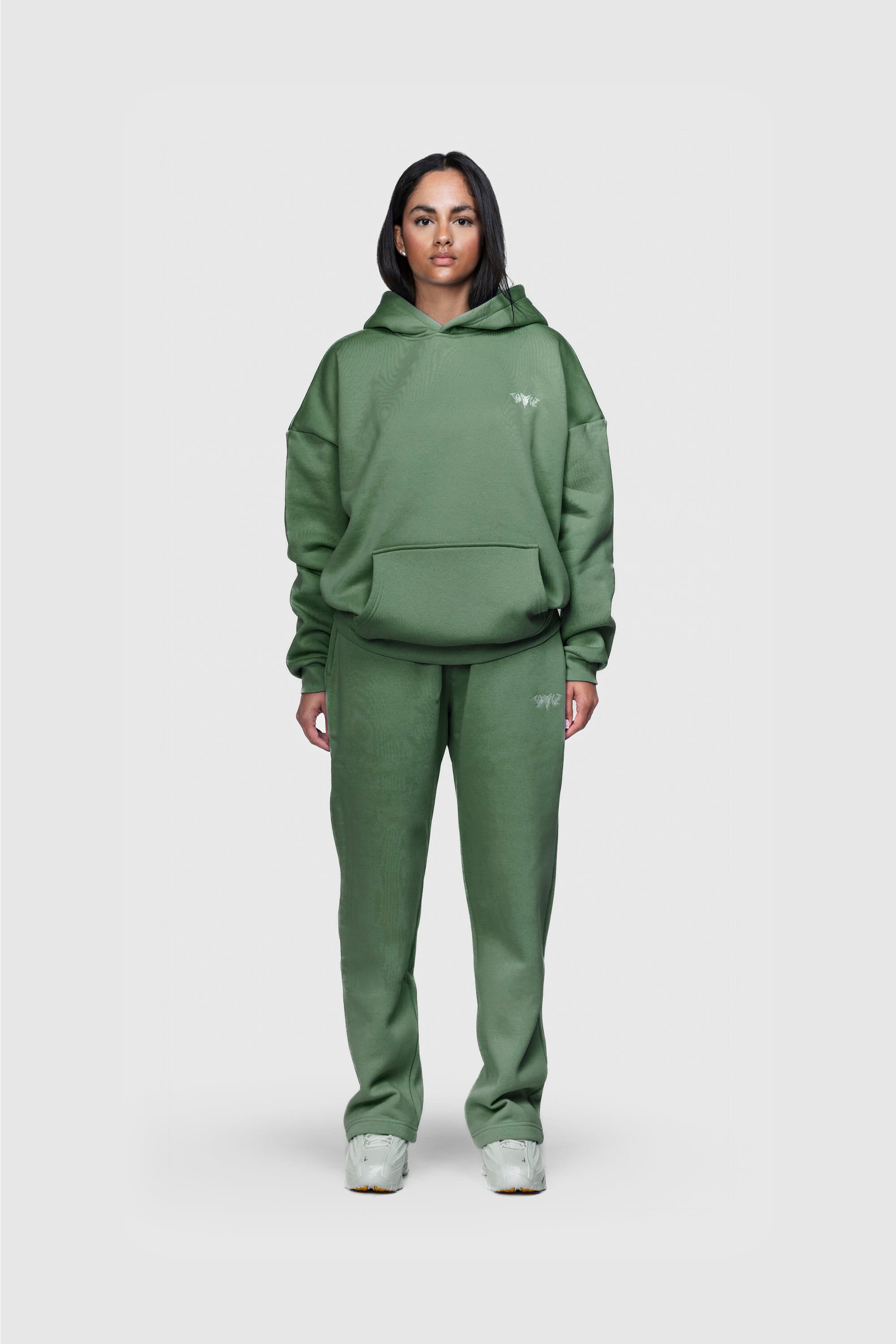 BASIC HOODIE EMERALD GREEN