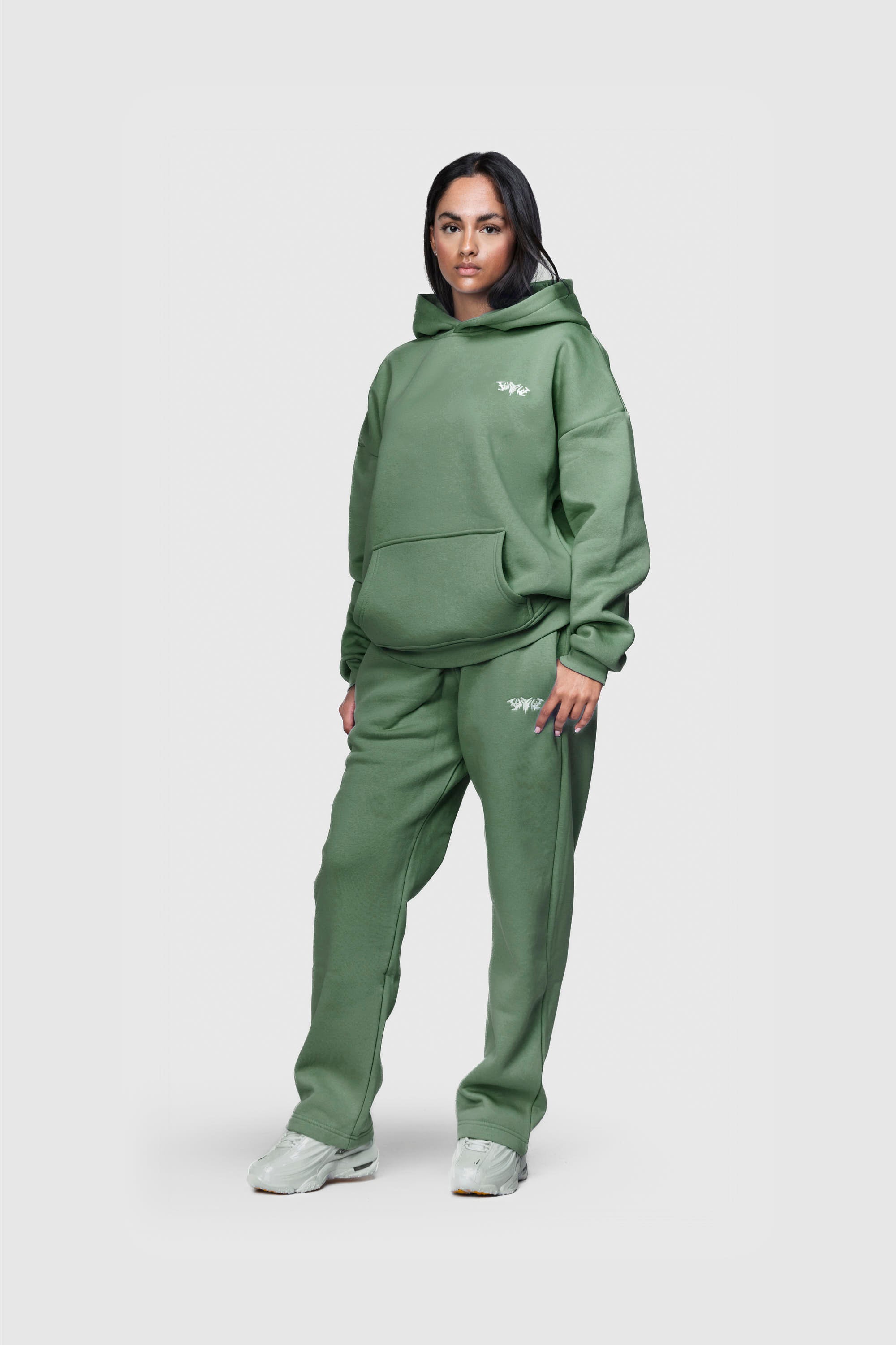 BASIC HOODIE EMERALD GREEN