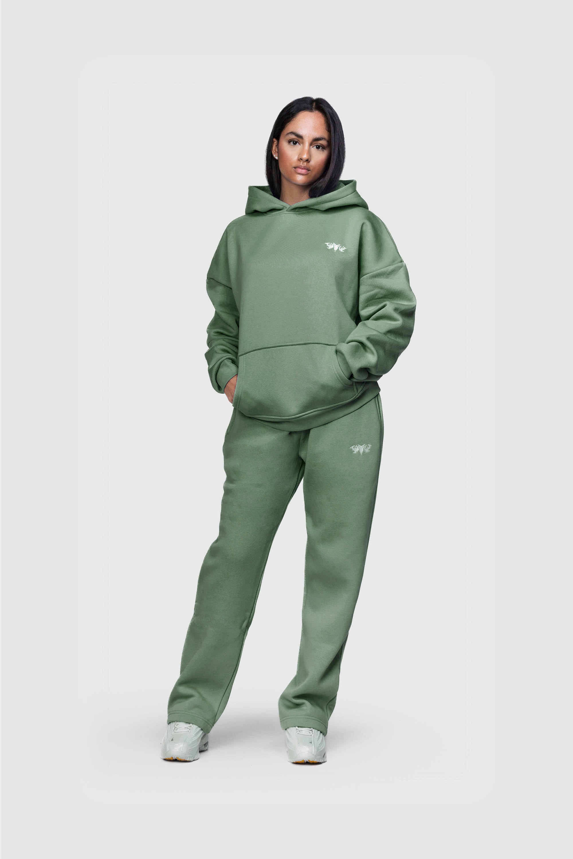 BASIC HOODIE EMERALD GREEN