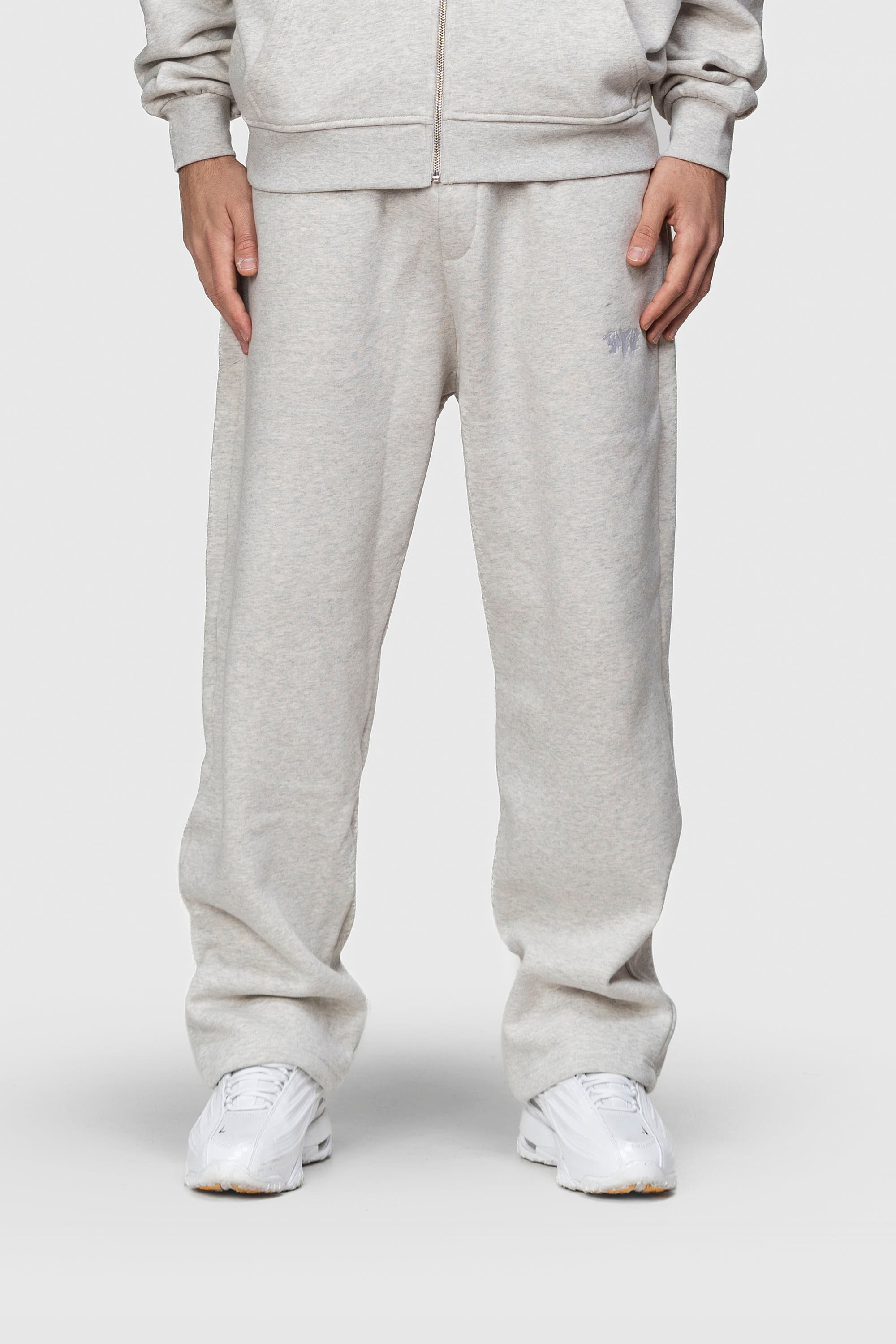 BASIC SWEATPANTS GREY MELANGE