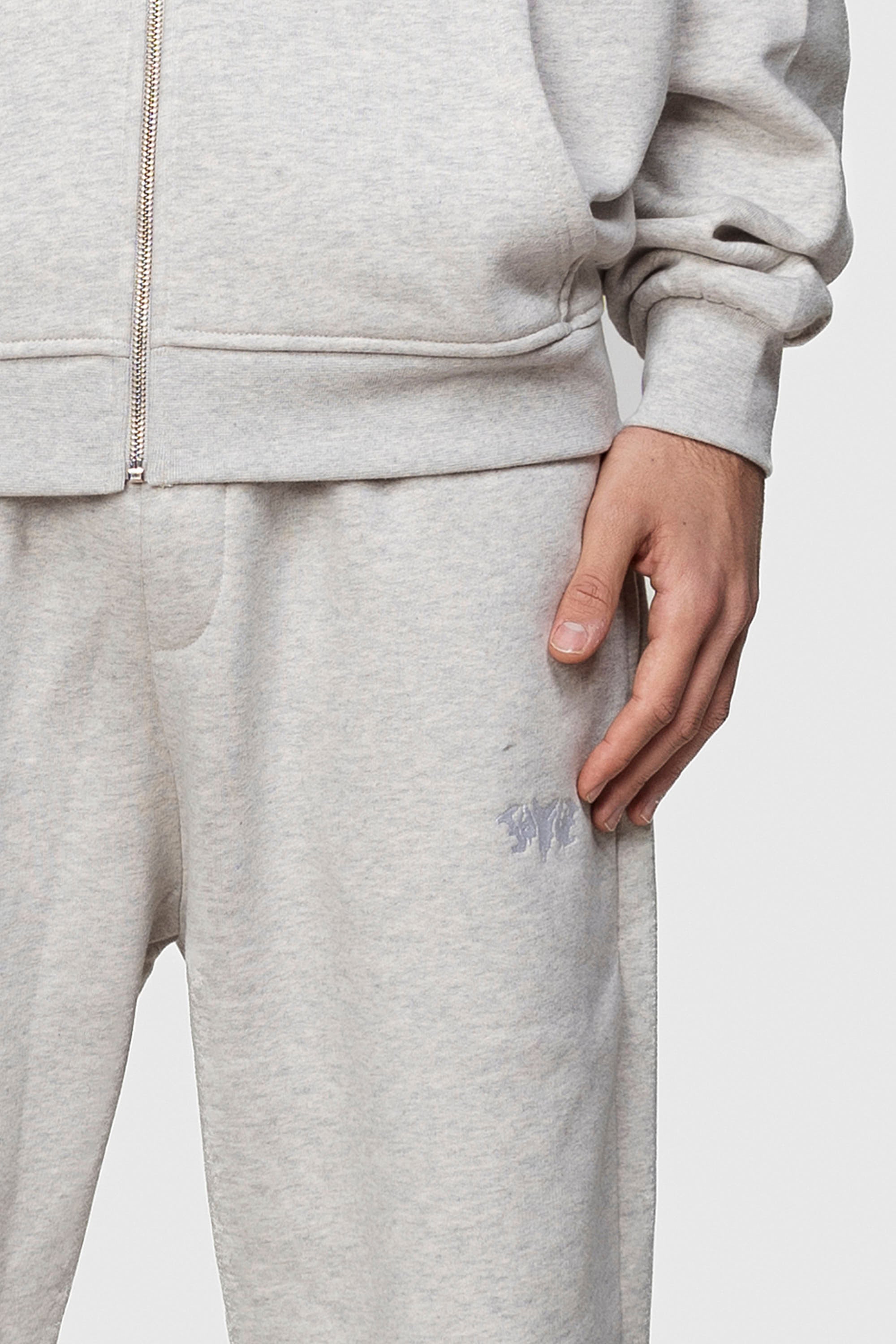 BASIC SWEATPANTS GREY MELANGE