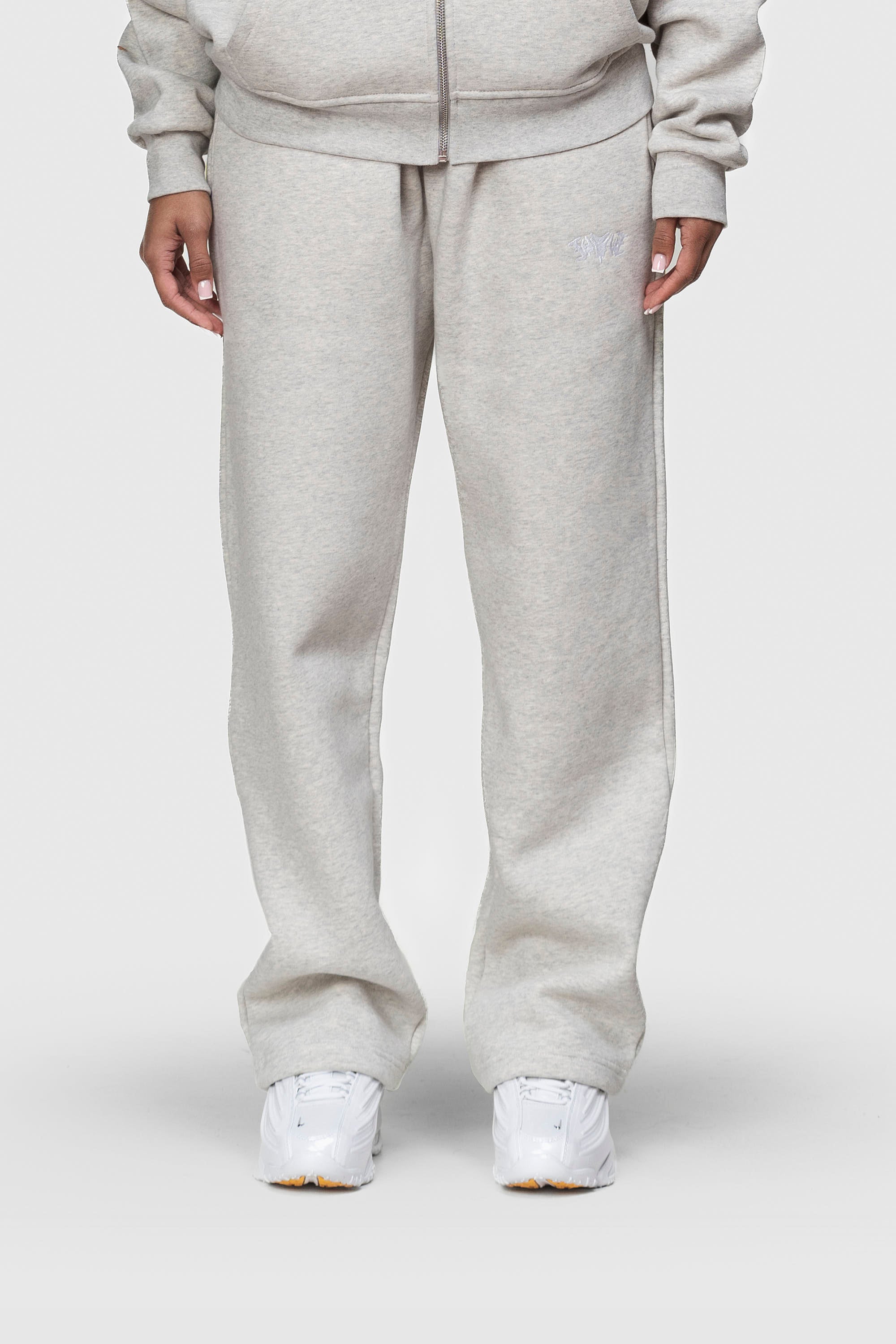 BASIC SWEATPANTS GREY MELANGE