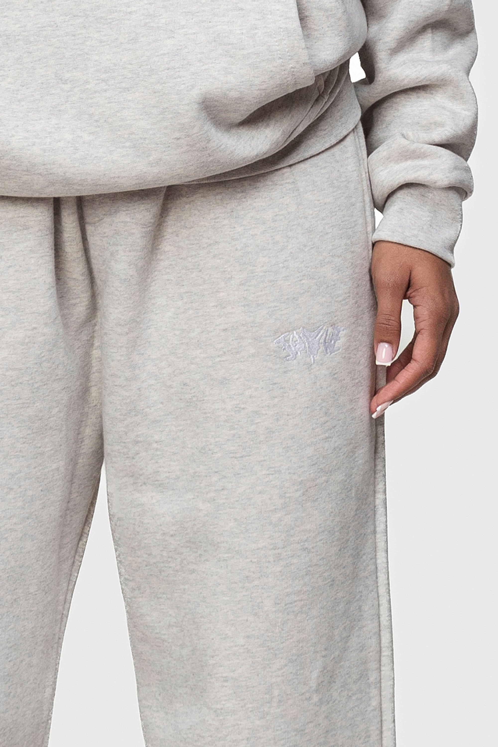 BASIC SWEATPANTS GREY MELANGE