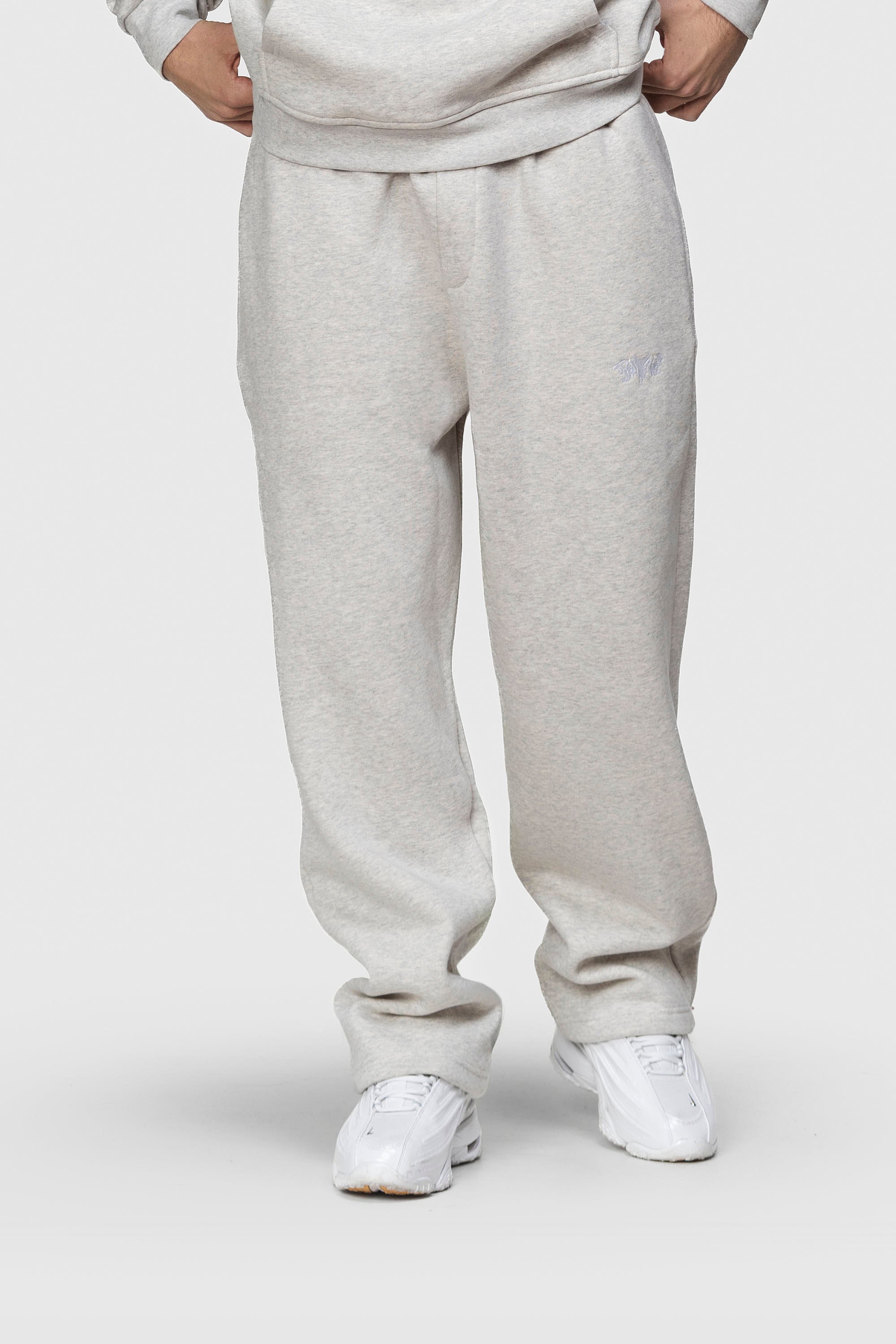 BASIC SWEATPANTS GREY MELANGE