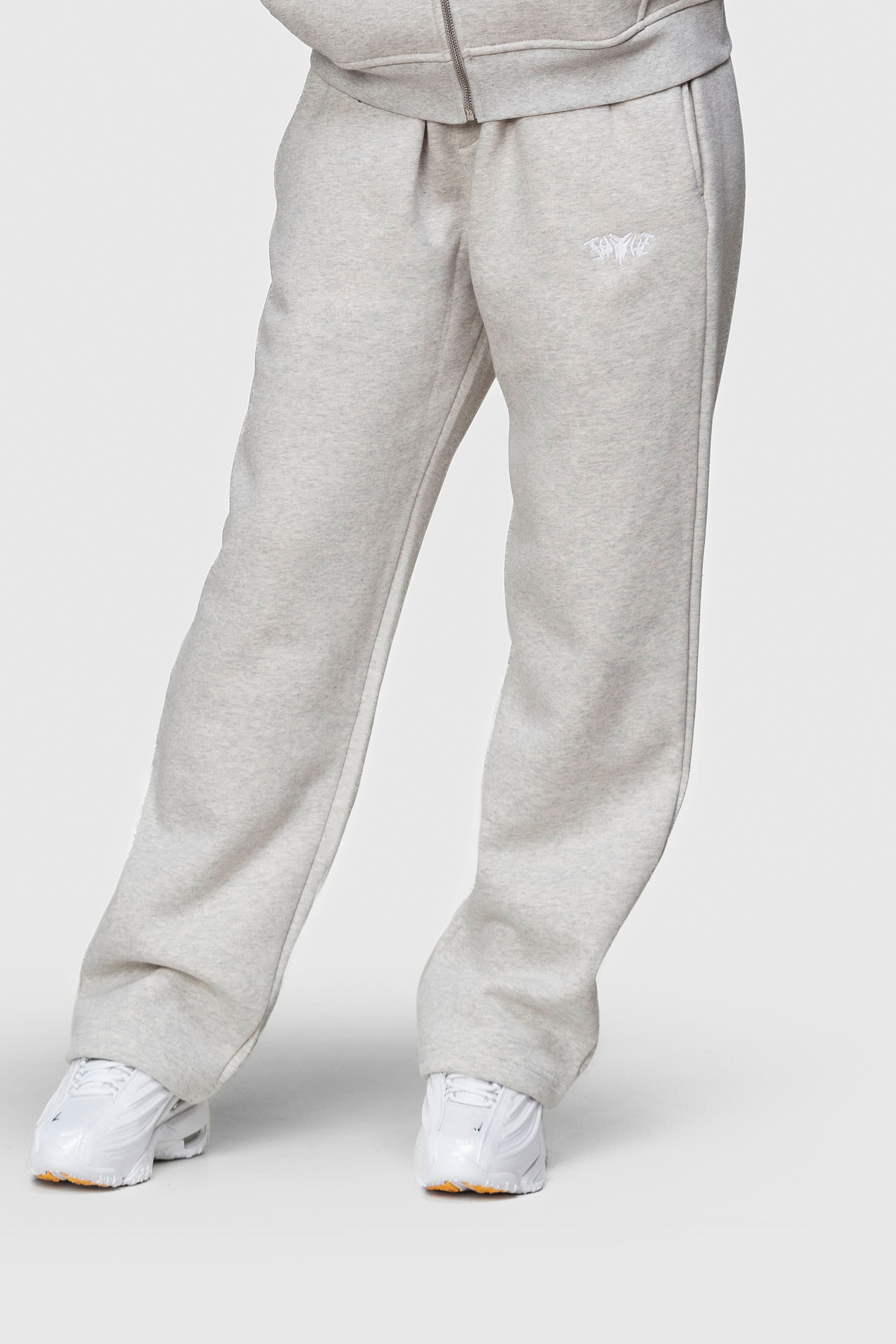 BASIC SWEATPANTS GREY MELANGE