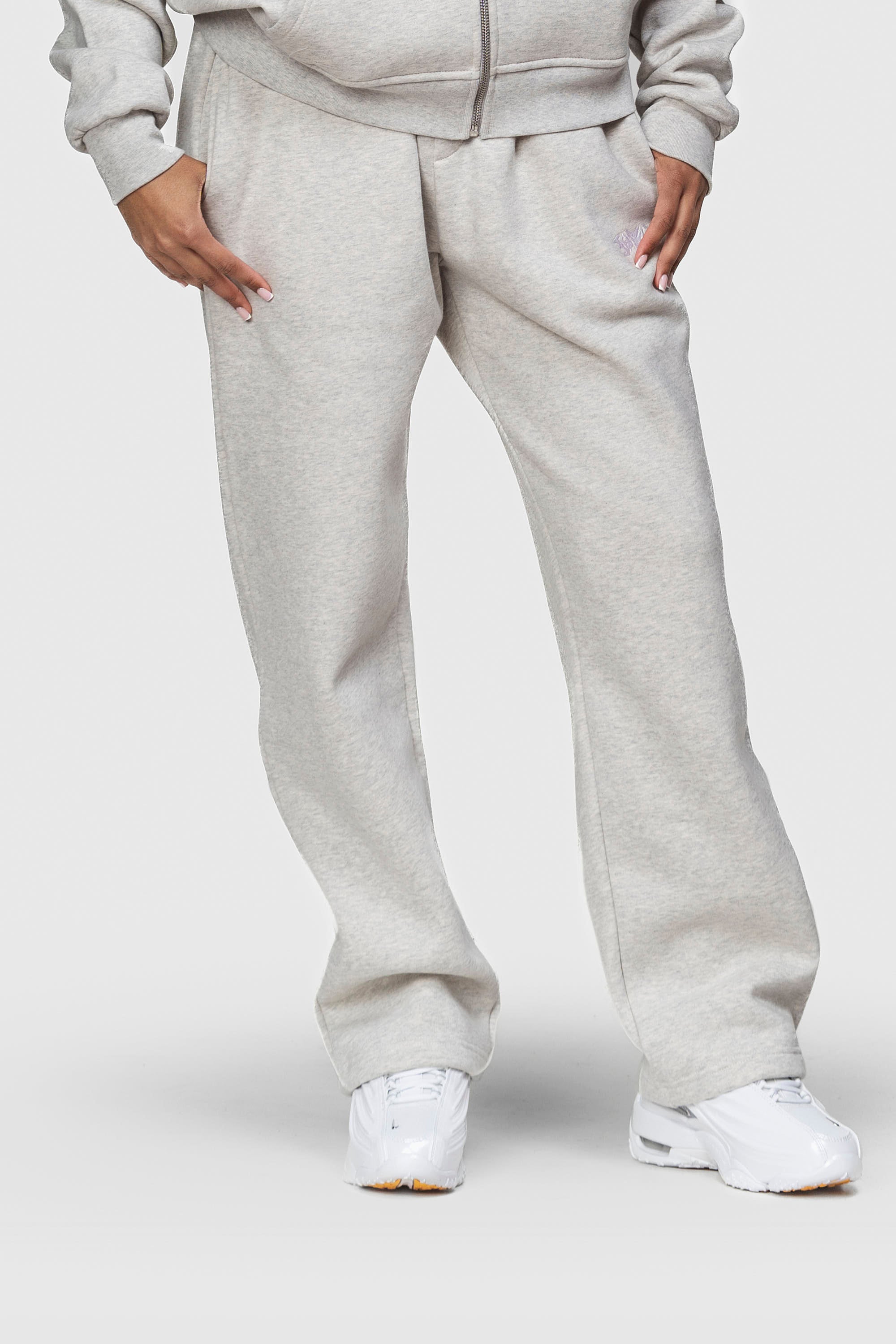 BASIC SWEATPANTS GREY MELANGE