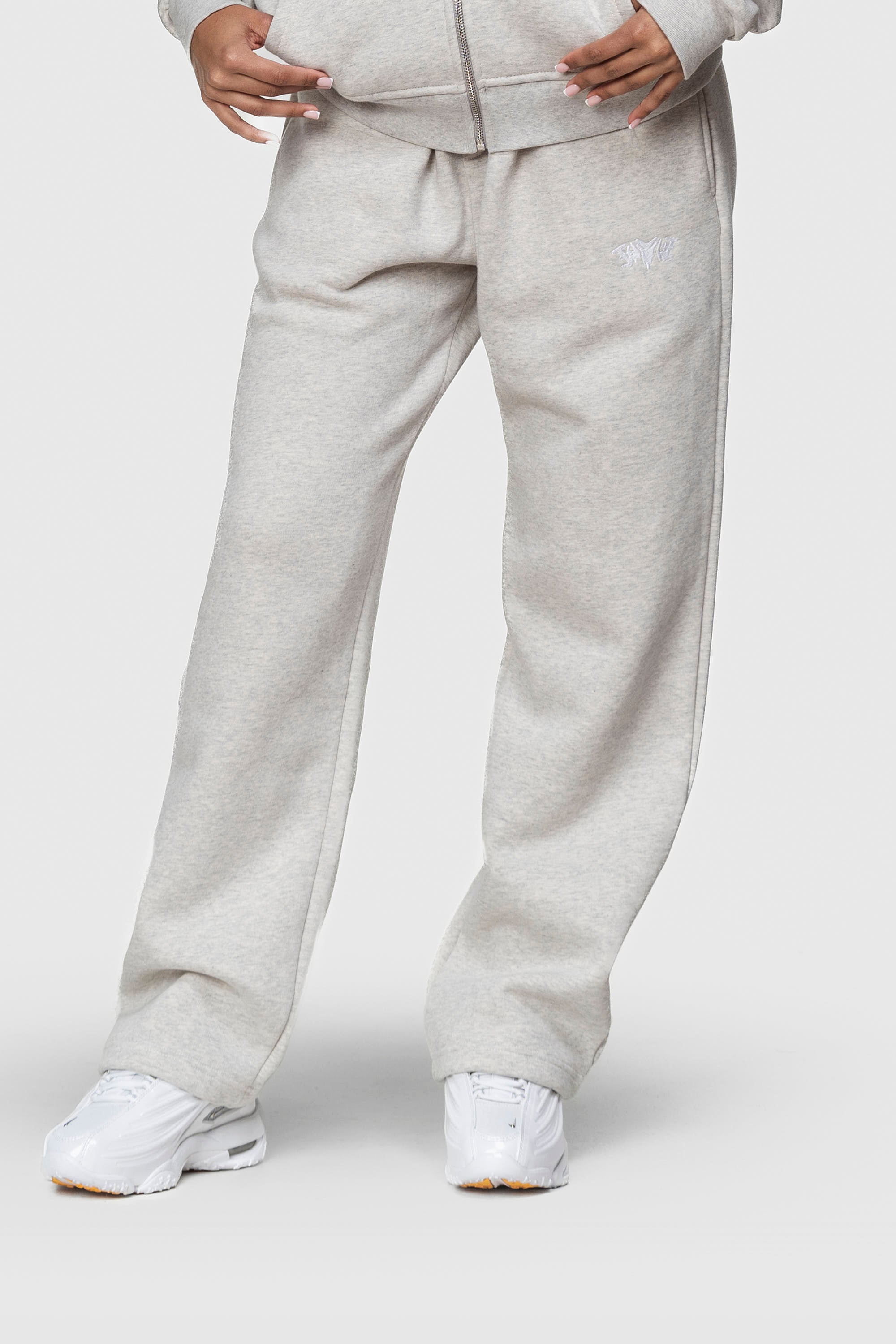 BASIC SWEATPANTS GREY MELANGE