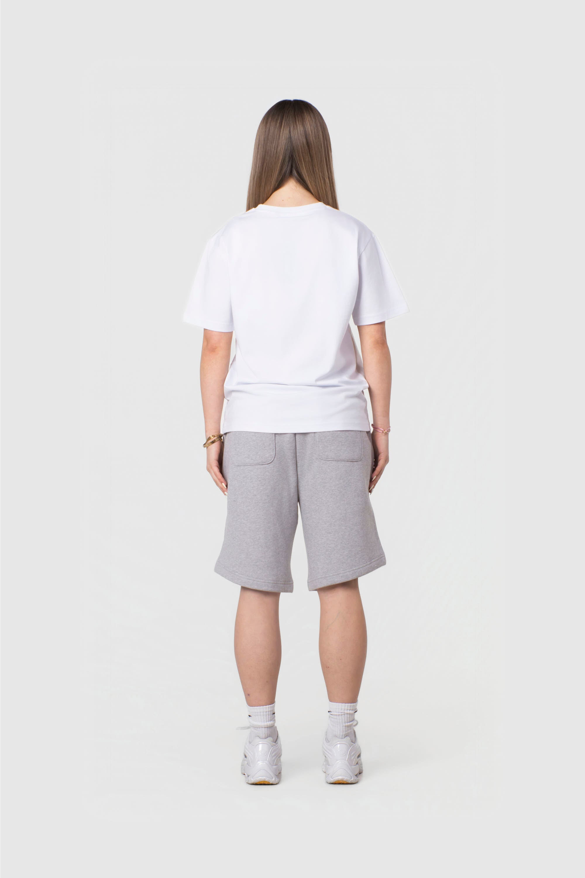 BASIC SHORTS GREY MEL