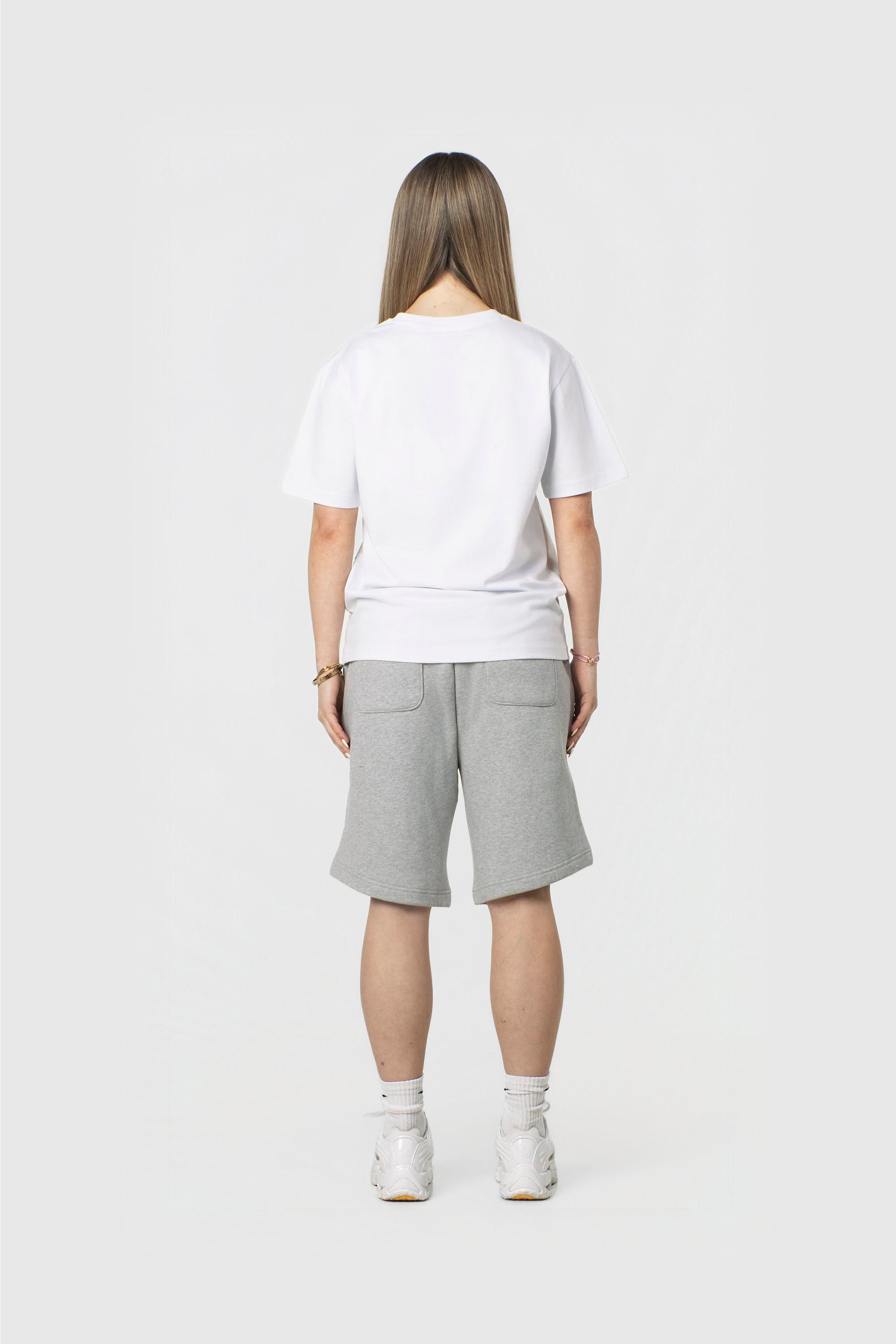 BASIC SHORTS GREY MEL