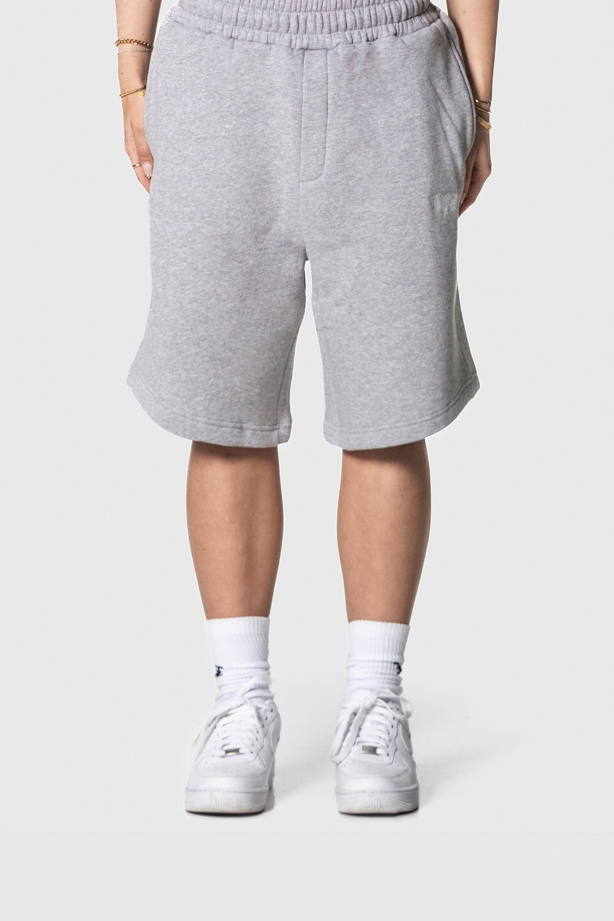 BASIC SHORTS GREY MEL V2