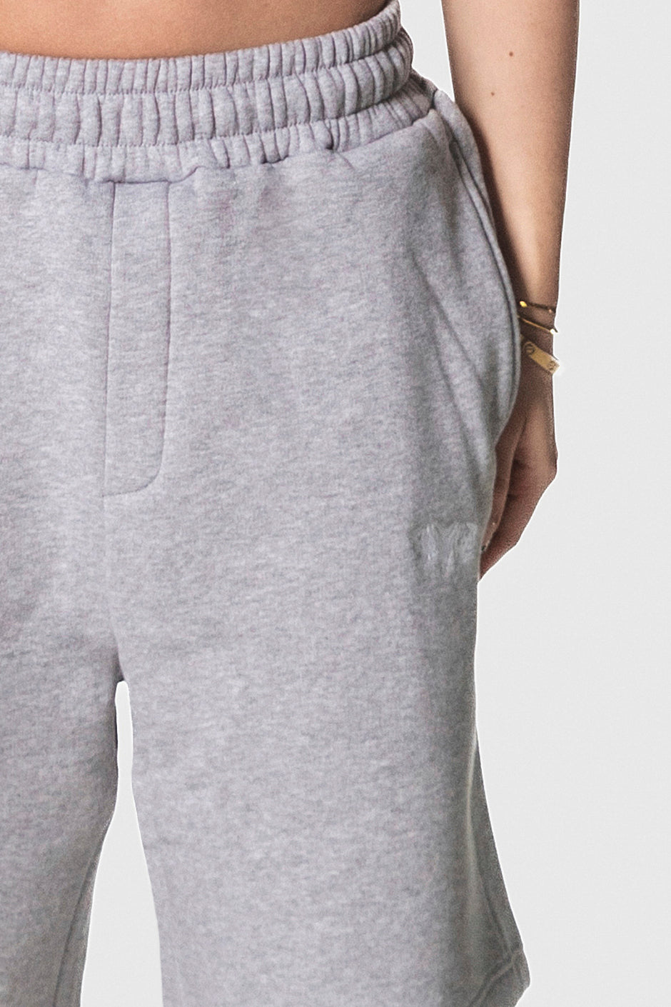 BASIC SHORTS GREY MEL V2