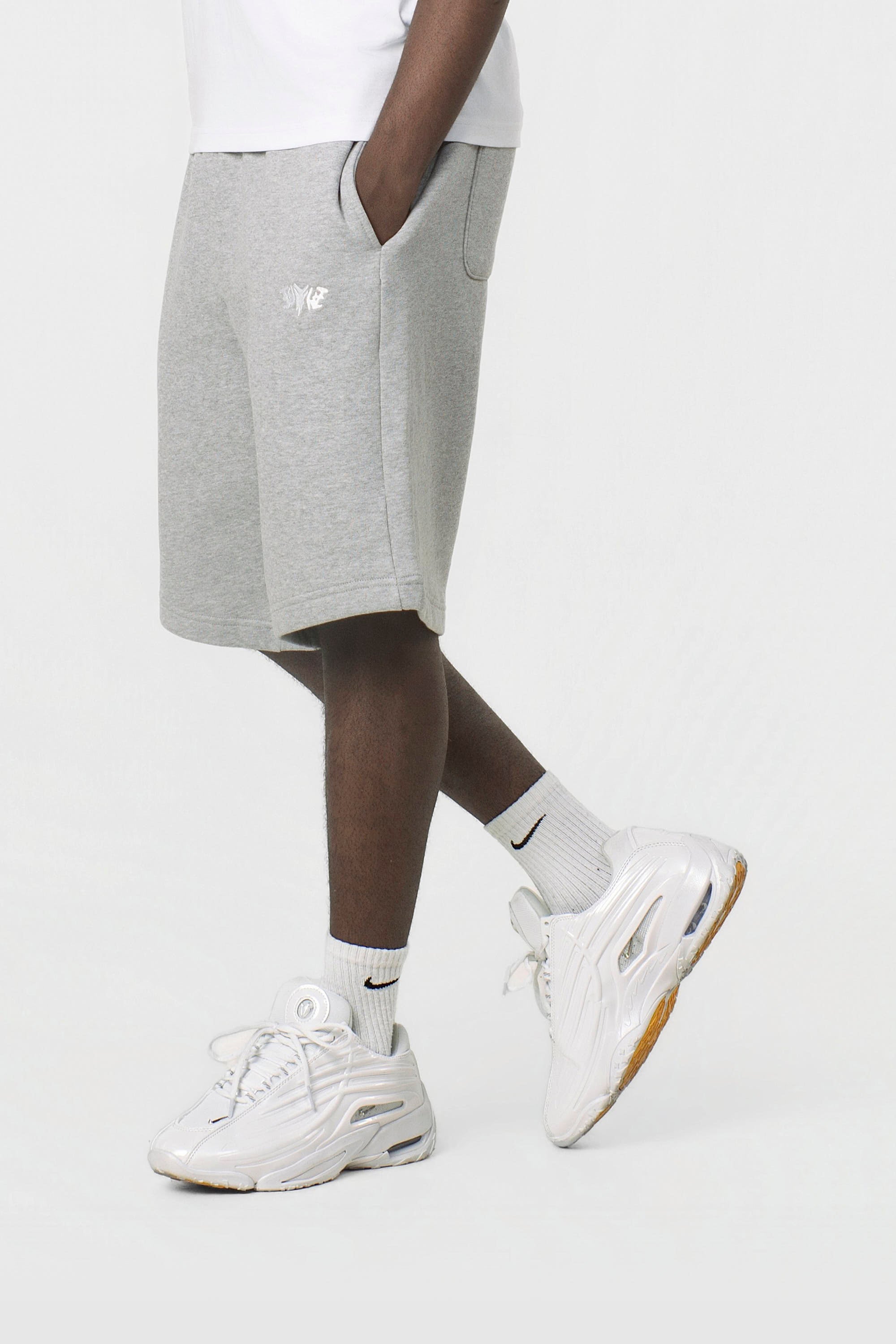 BASIC SHORTS GREY MEL