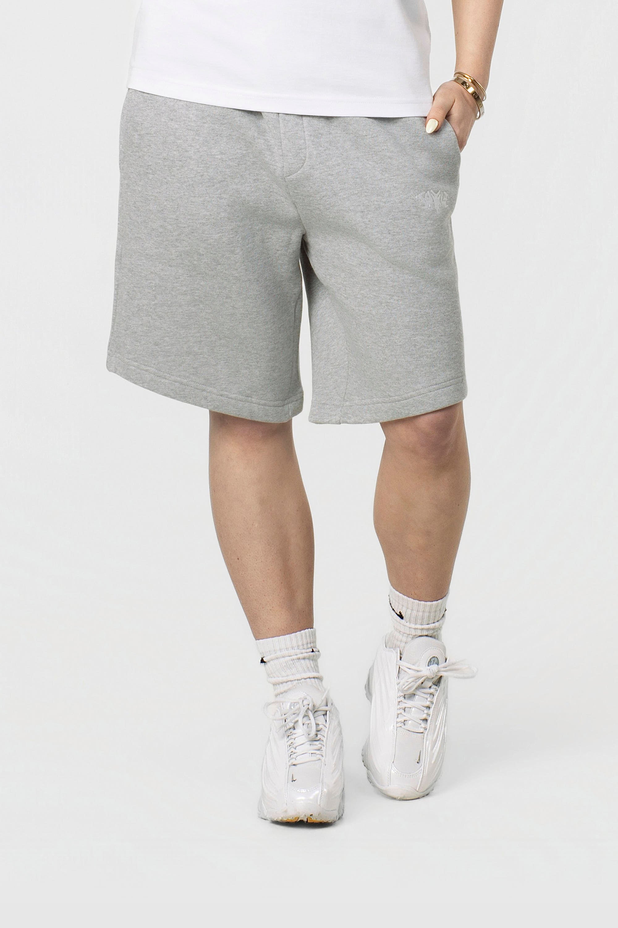 BASIC SHORTS GREY MEL