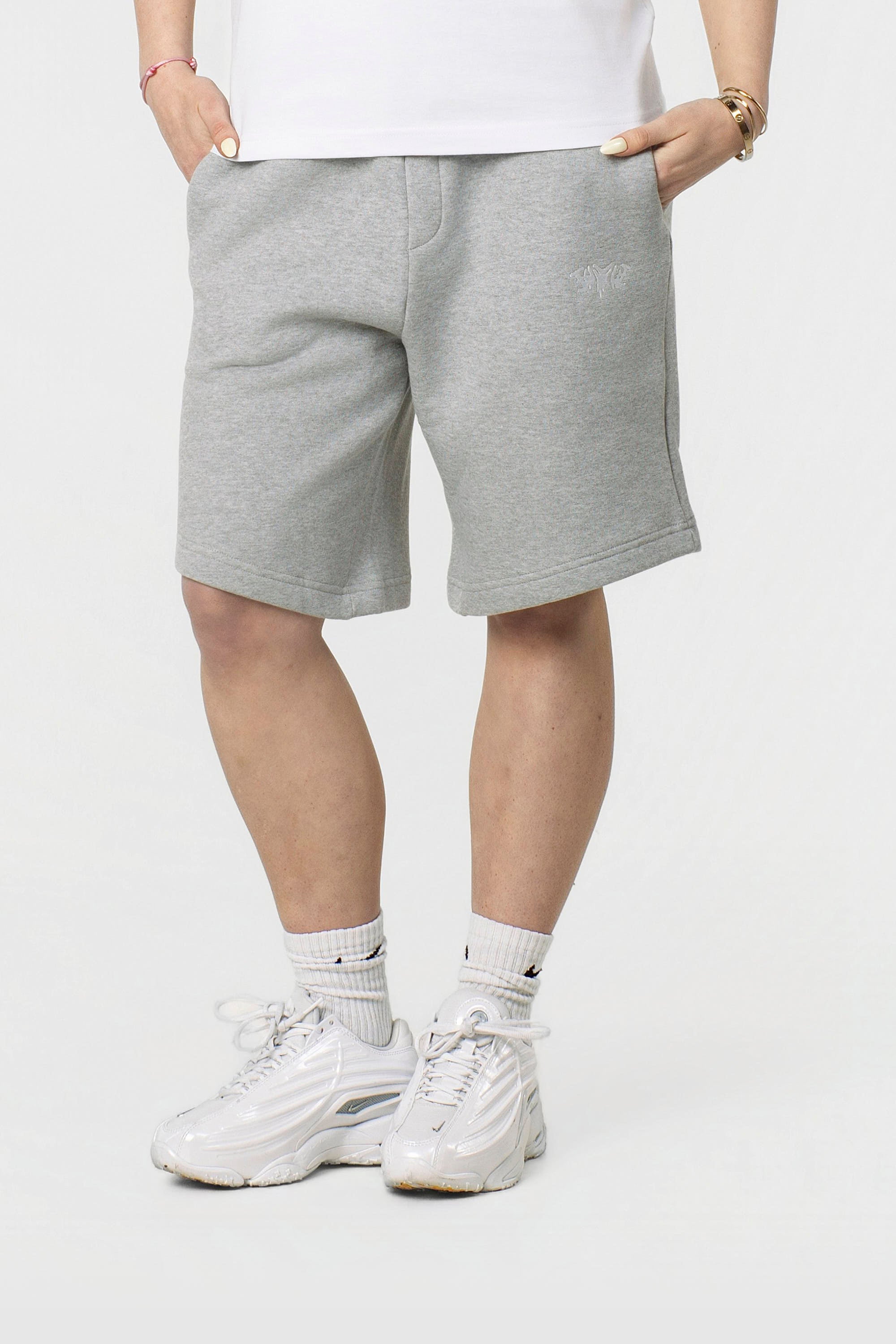 BASIC SHORTS GREY MEL