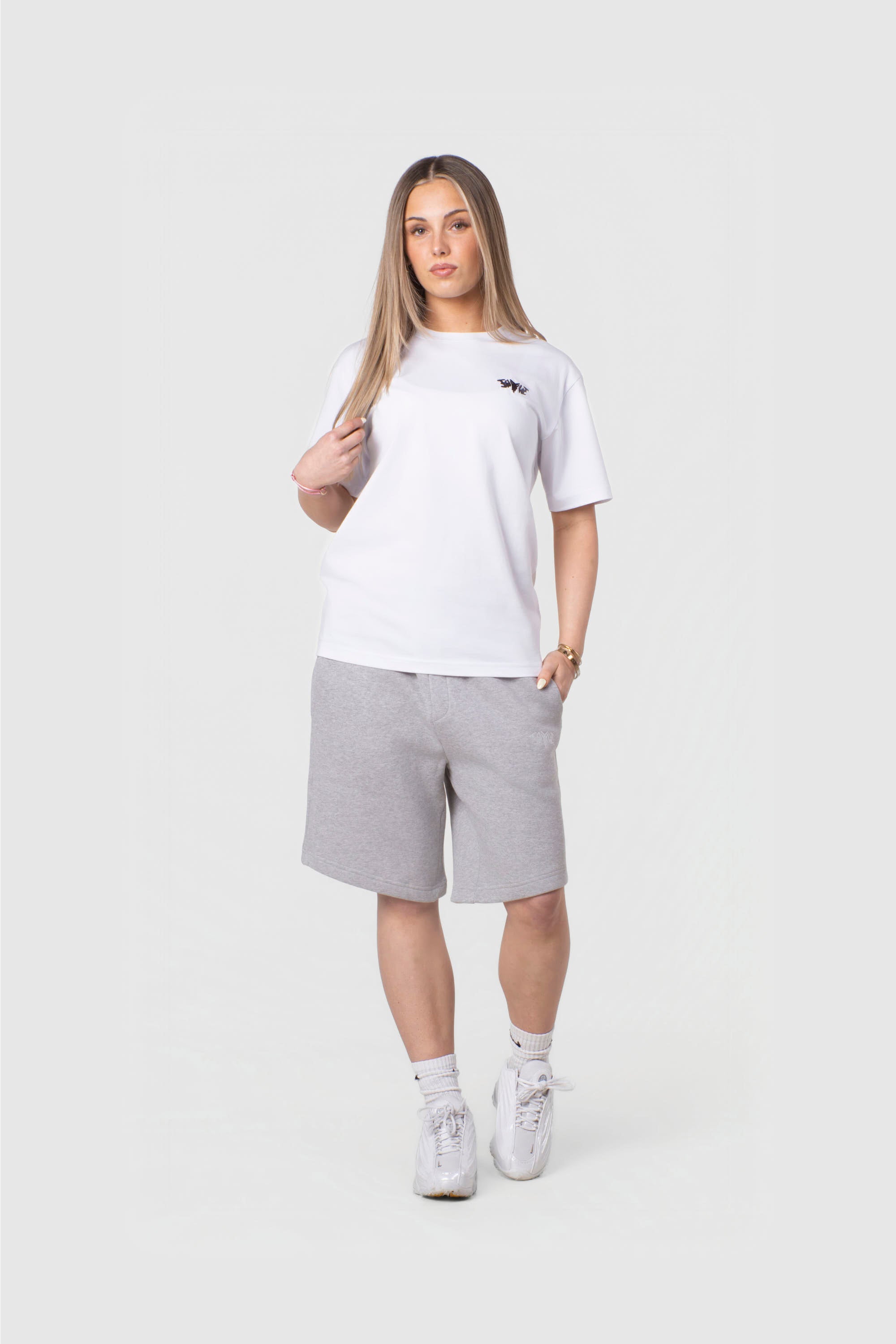 BASIC SHORTS GREY MEL