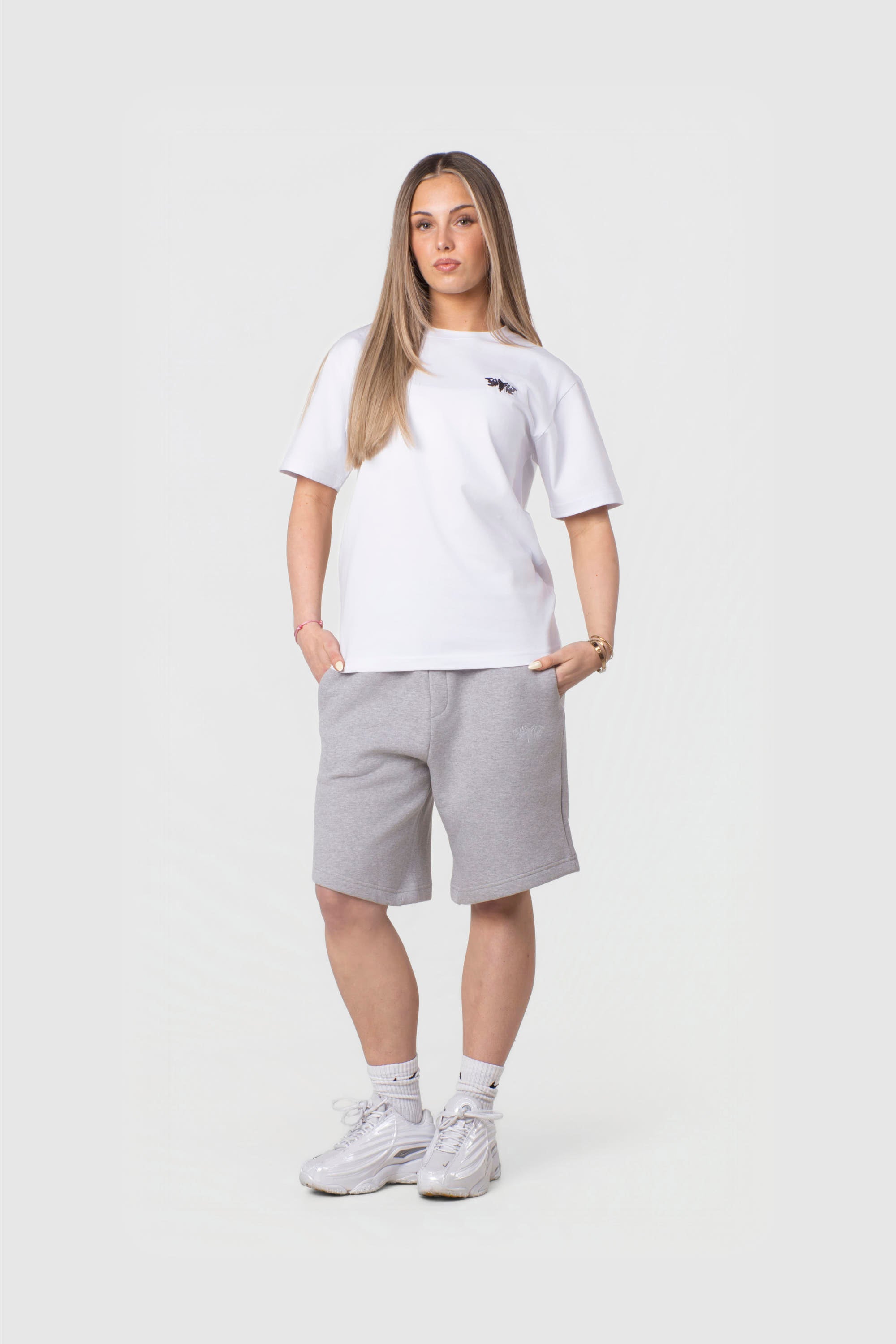 BASIC SHORTS GREY MEL