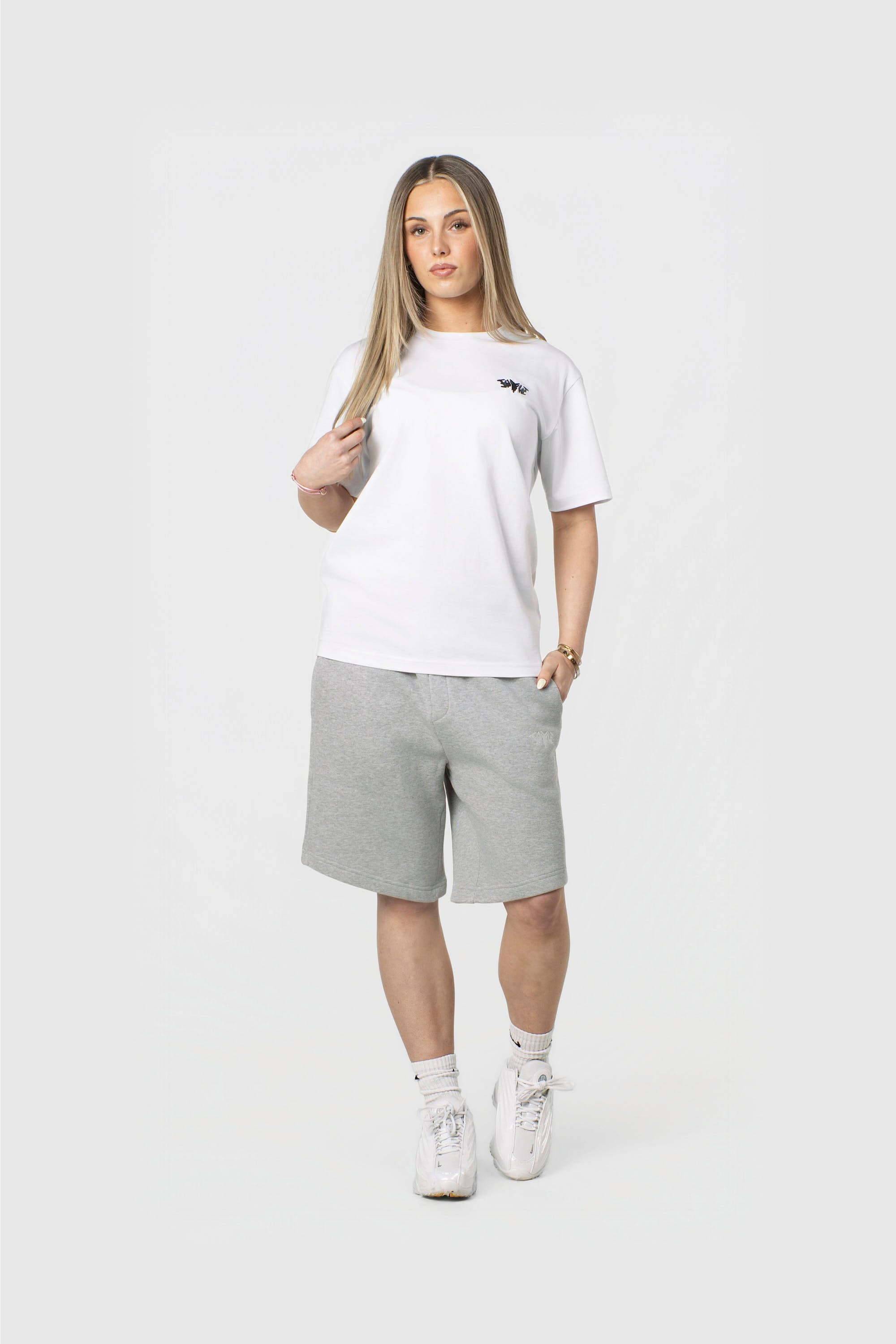 BASIC SHORTS GREY MEL