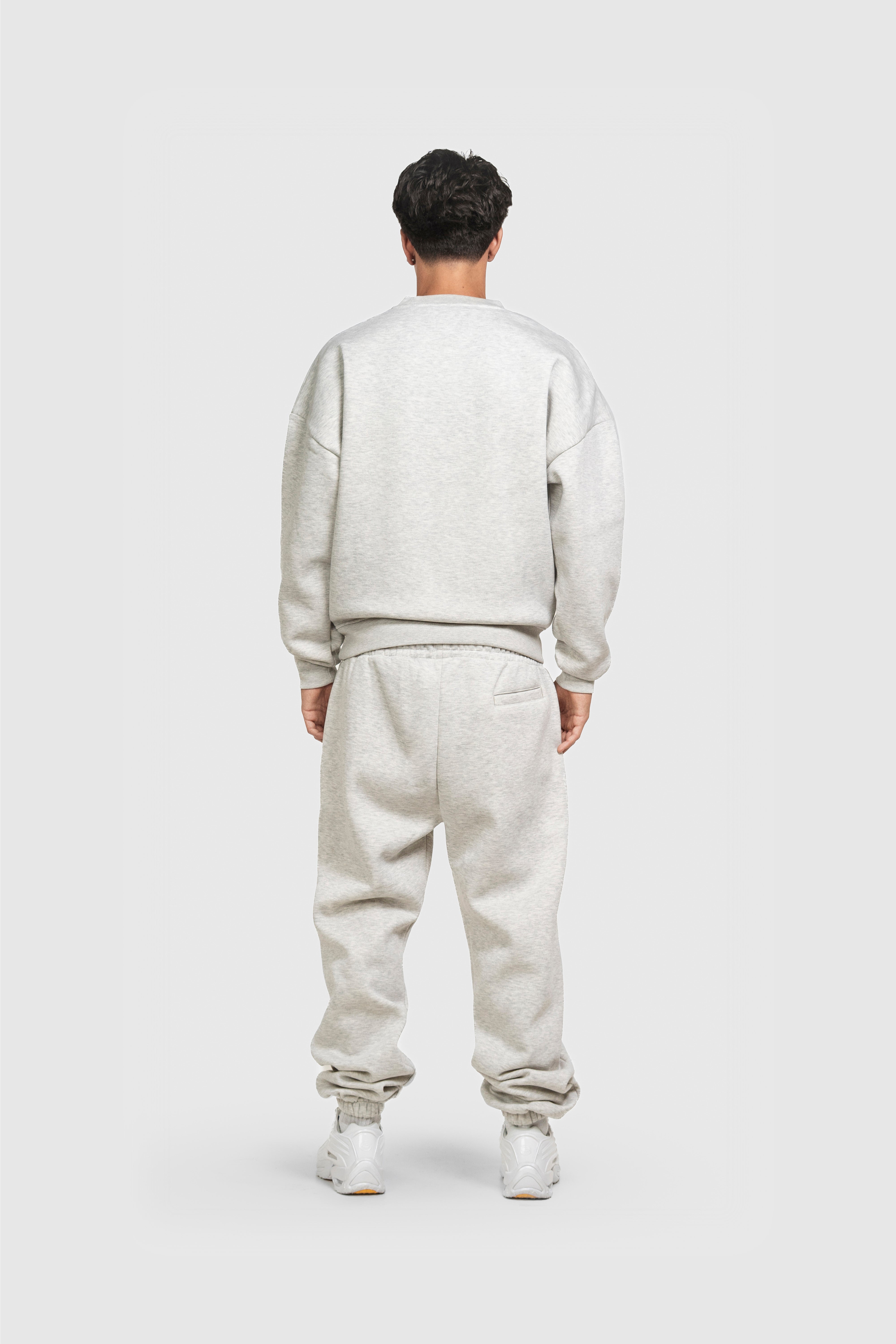 BASIC SWEATER LIGHT GREY