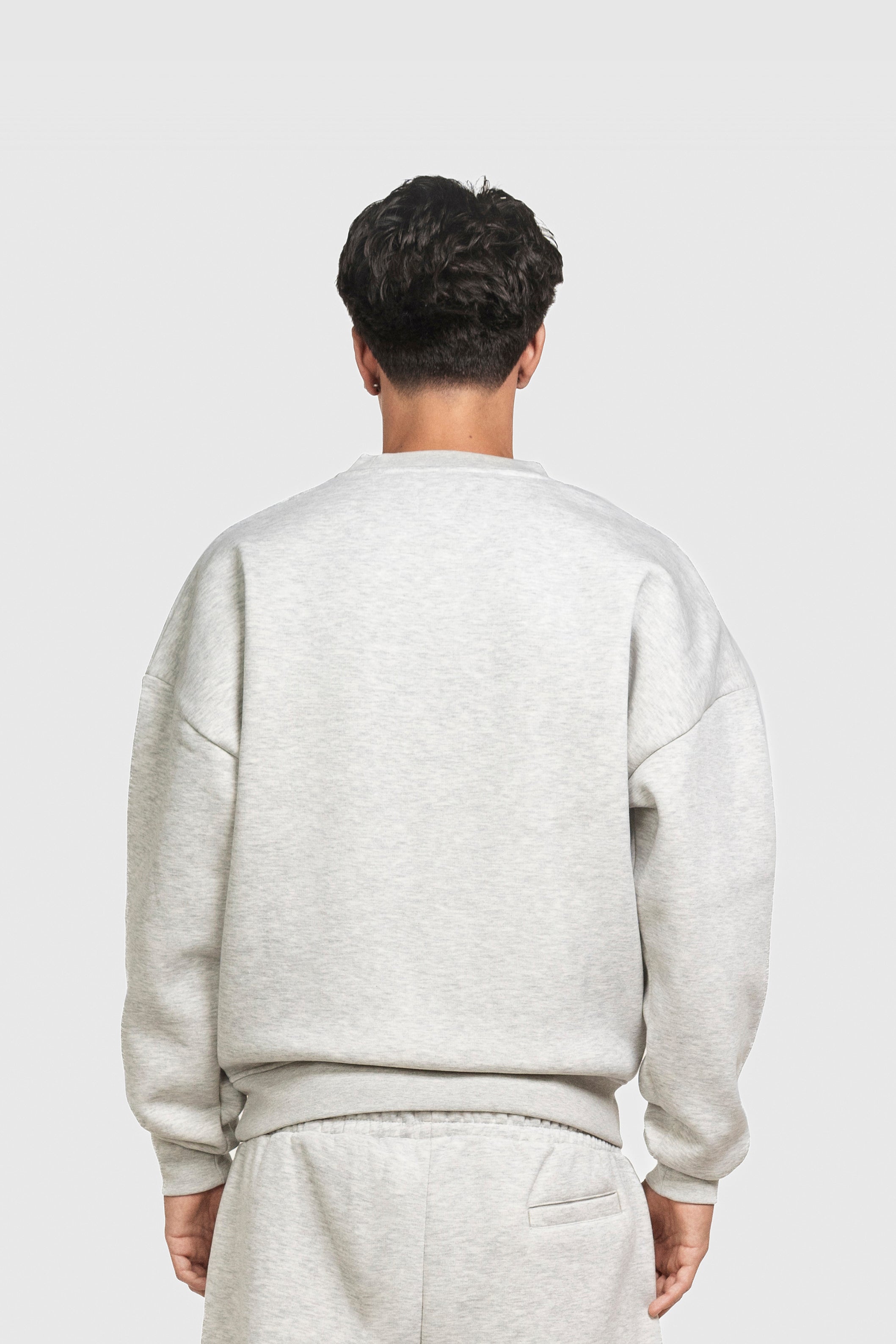 BASIC SWEATER LIGHT GREY