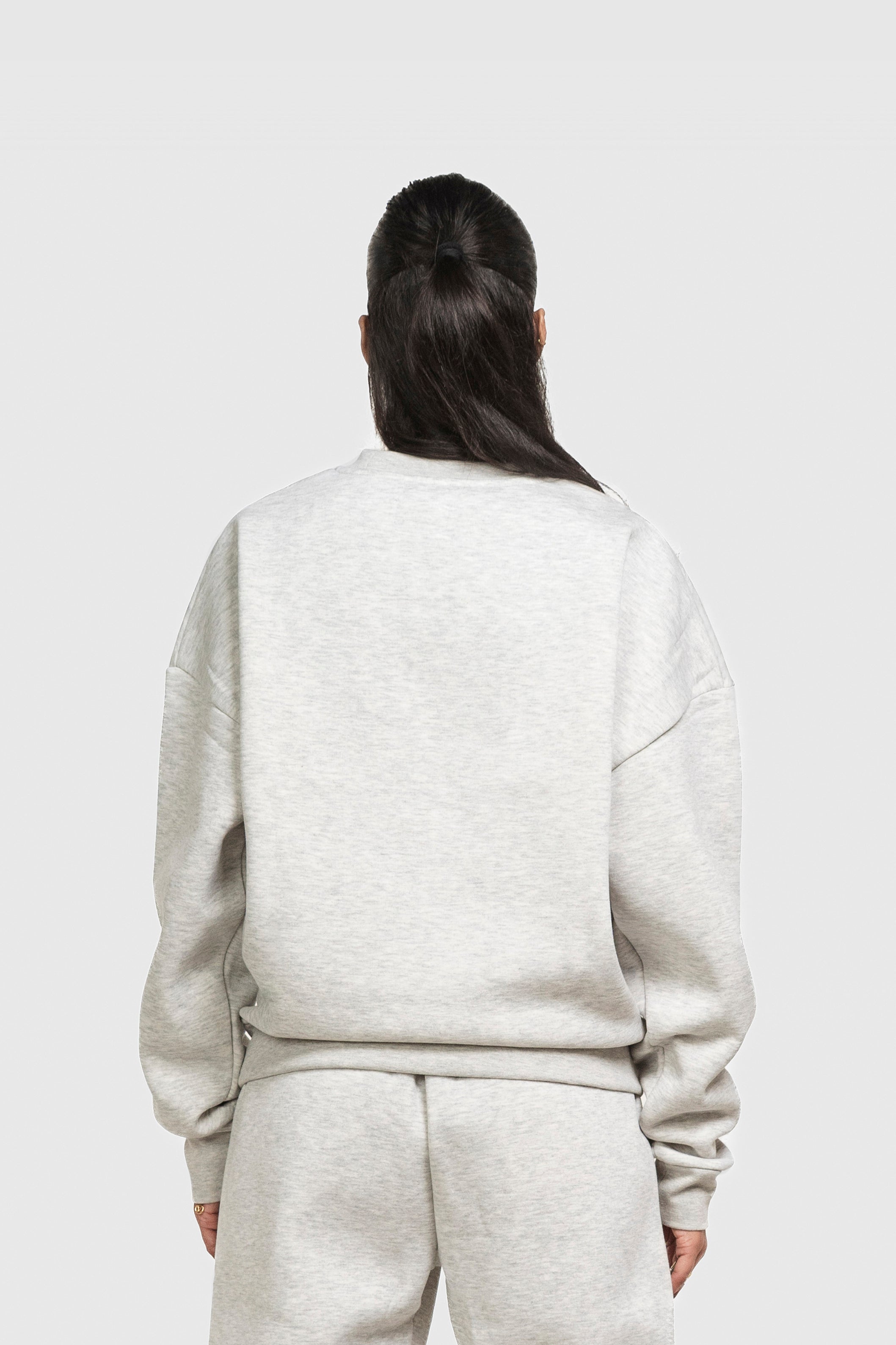 BASIC SWEATER LIGHT GREY