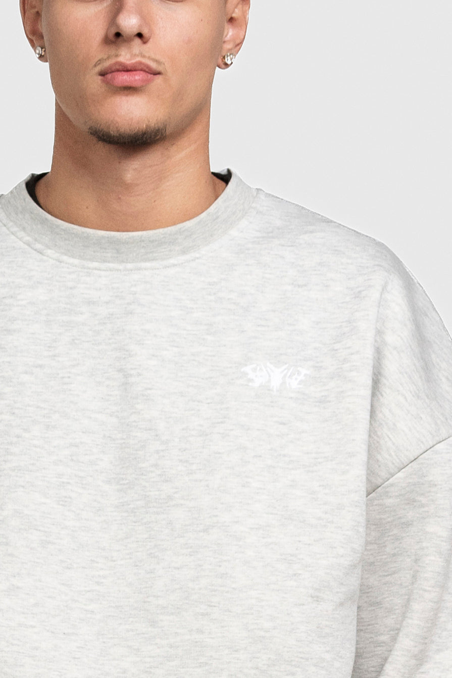 BASIC SWEATER LIGHT GREY
