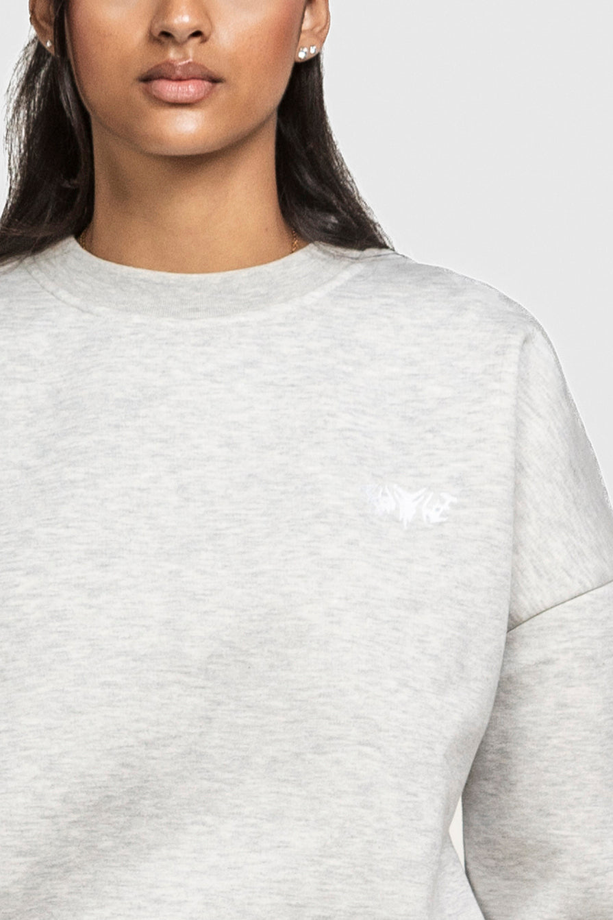BASIC SWEATER LIGHT GREY