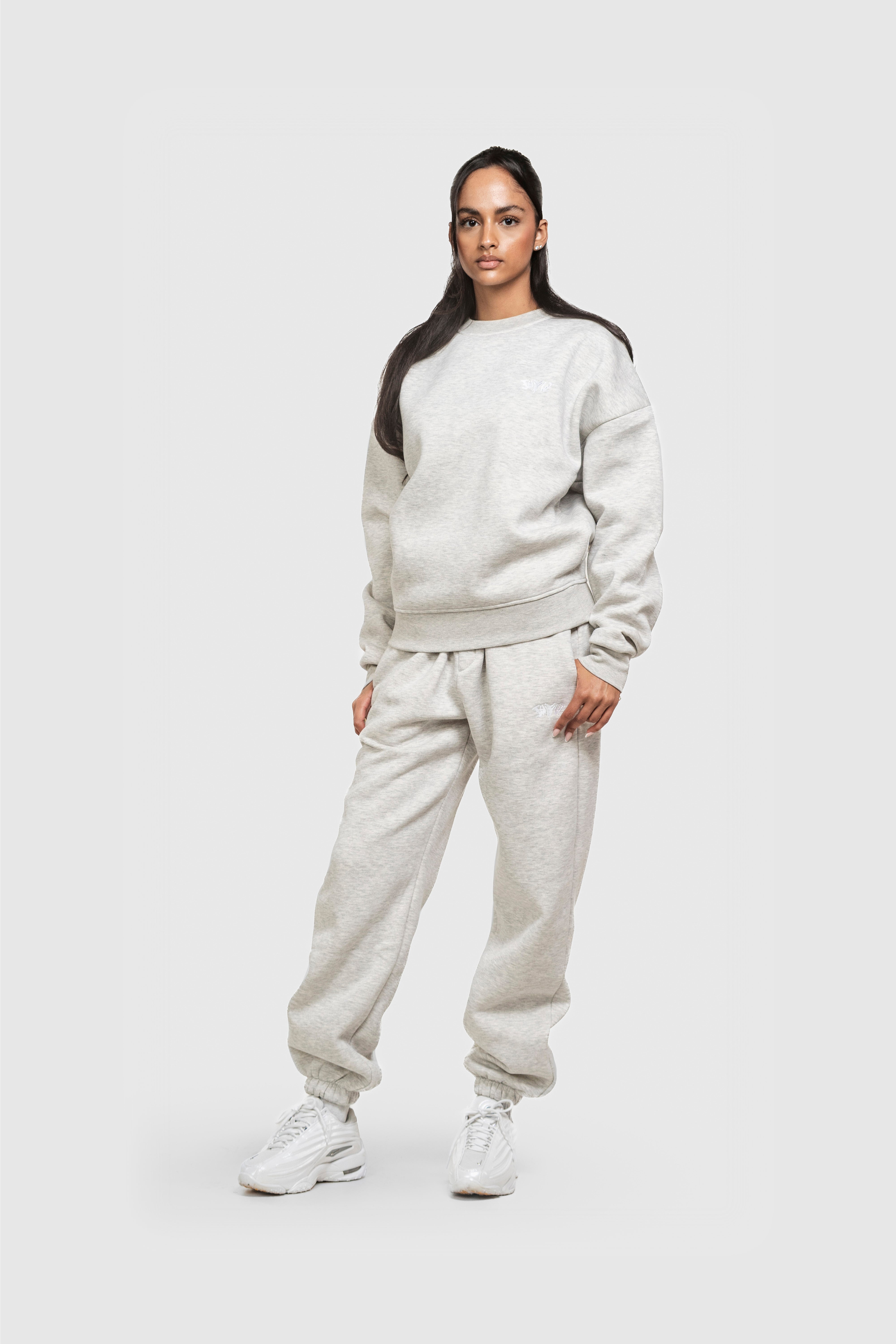 BASIC SWEATER LIGHT GREY