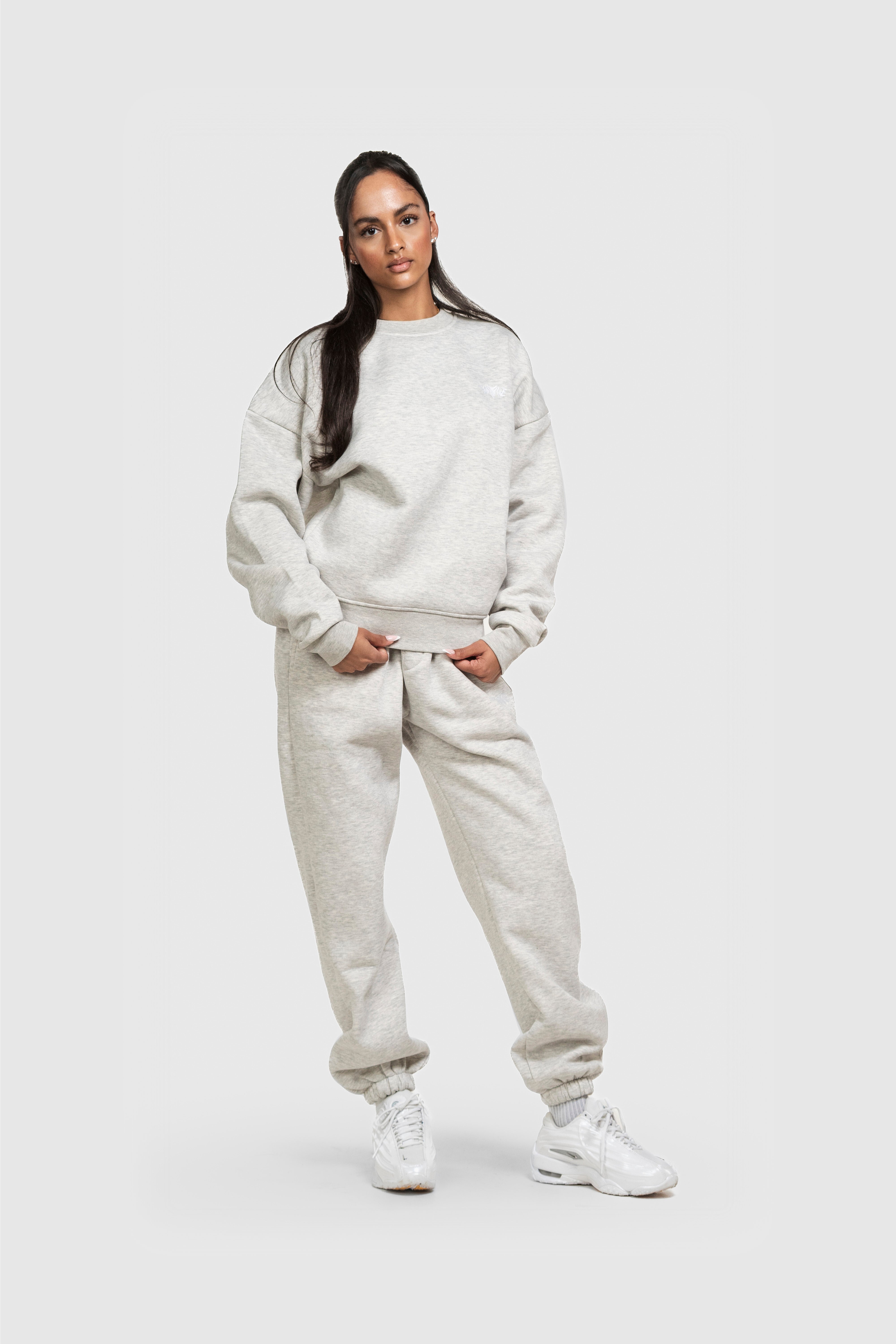 BASIC SWEATER LIGHT GREY