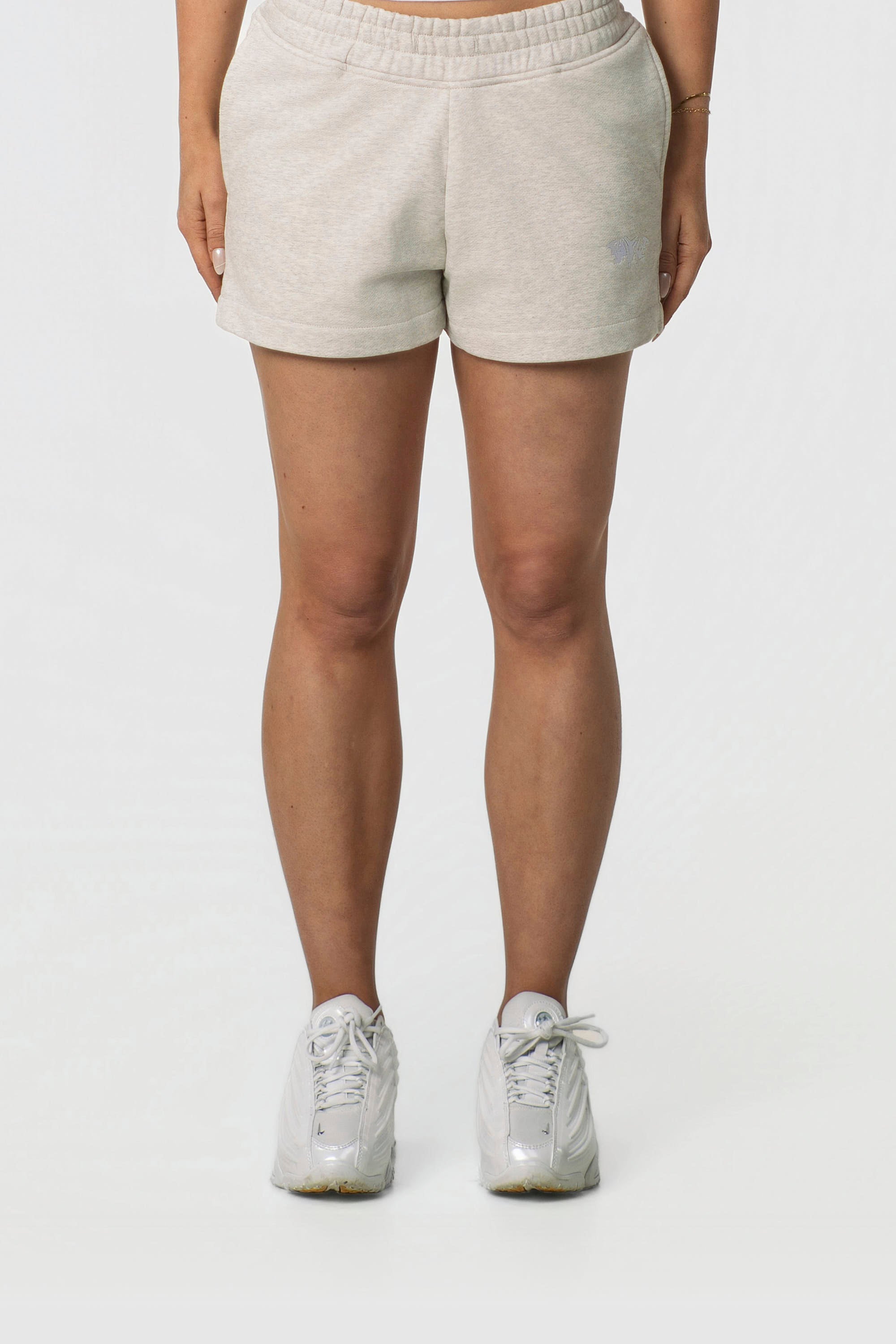 WOMEN SHORTS GREY MELANGE