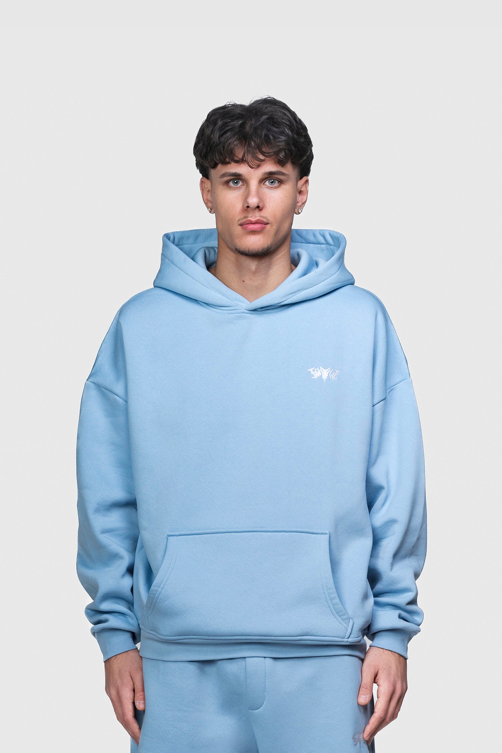 BASIC HOODIE BABYBLUE