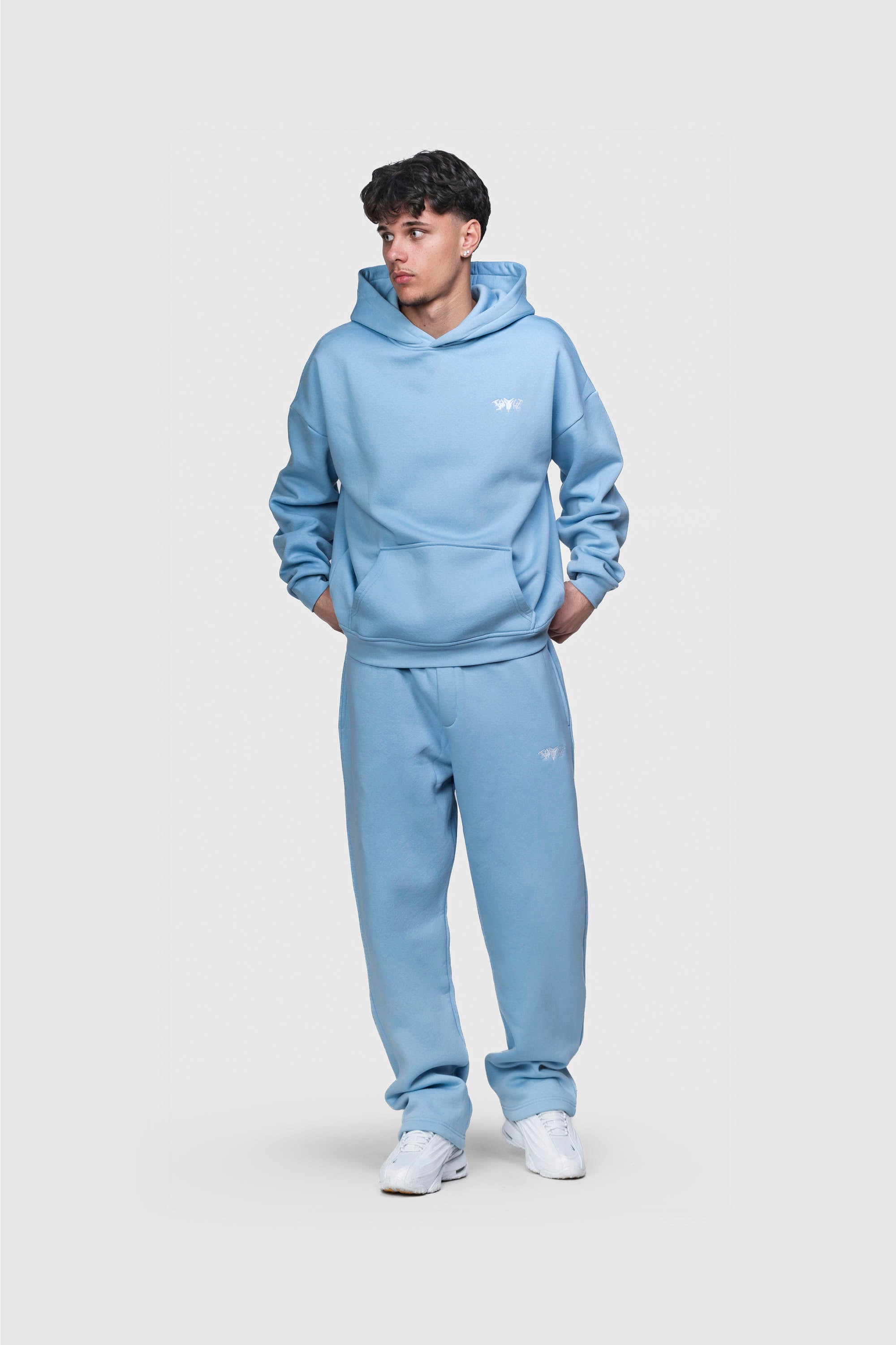 BASIC HOODIE BABYBLUE
