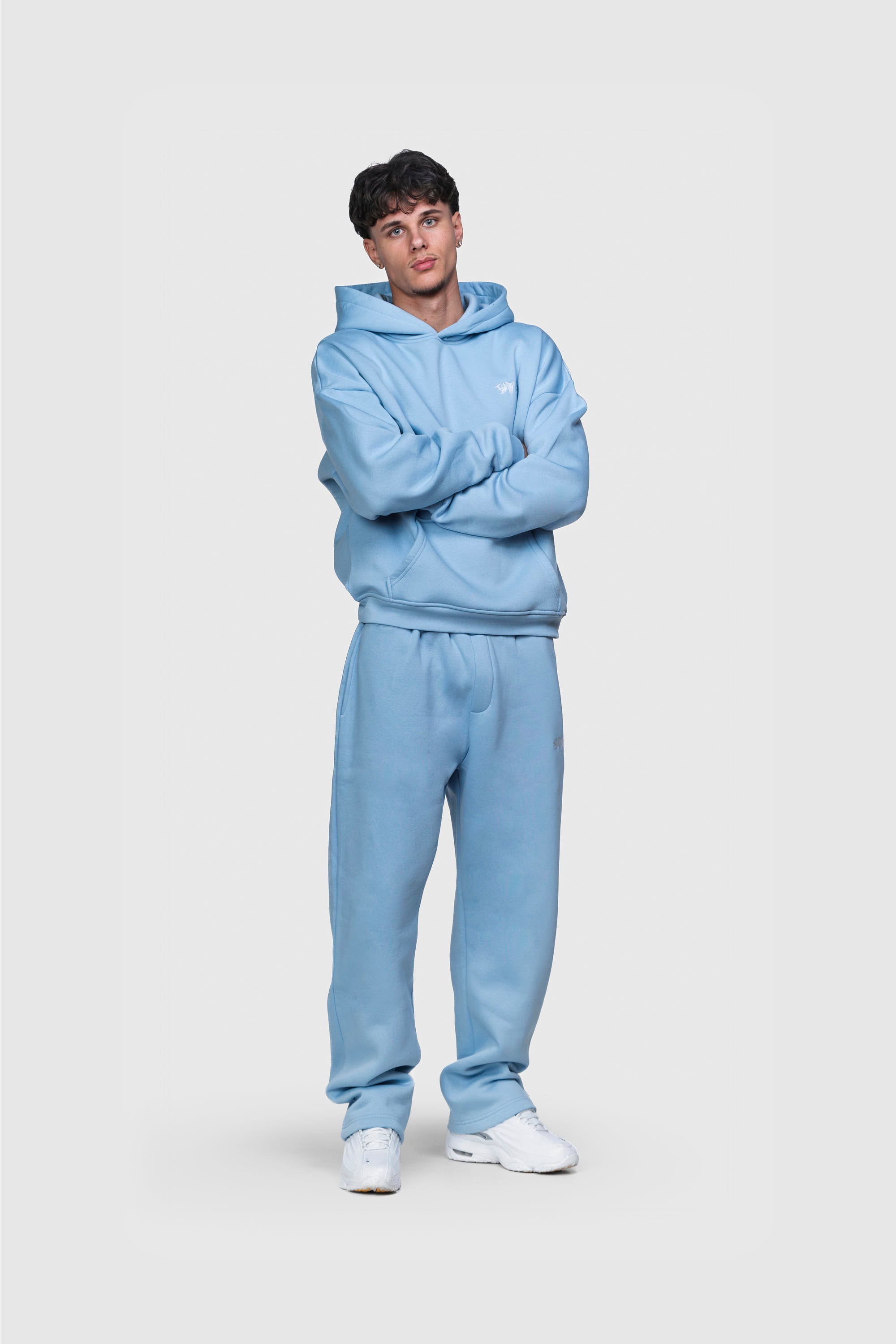 BASIC HOODIE BABYBLUE