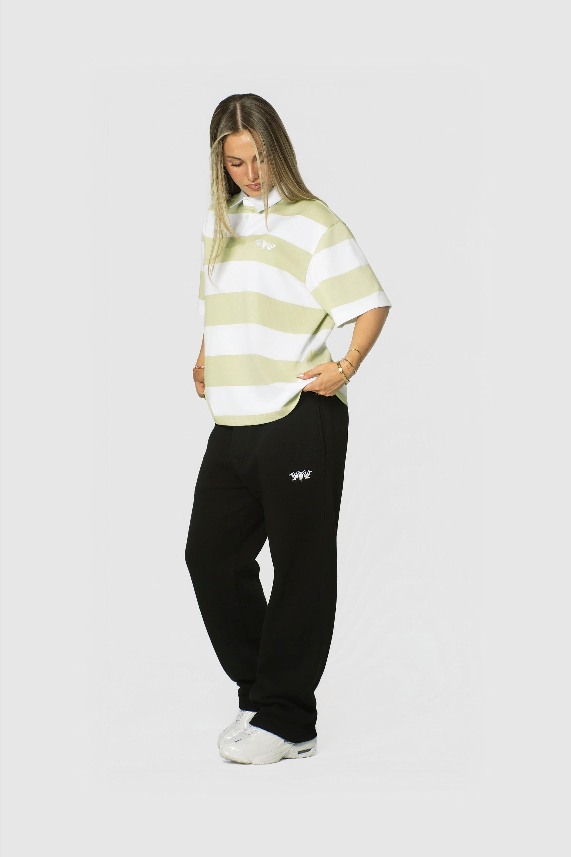 STRIPE POLO SHIRT MINT
